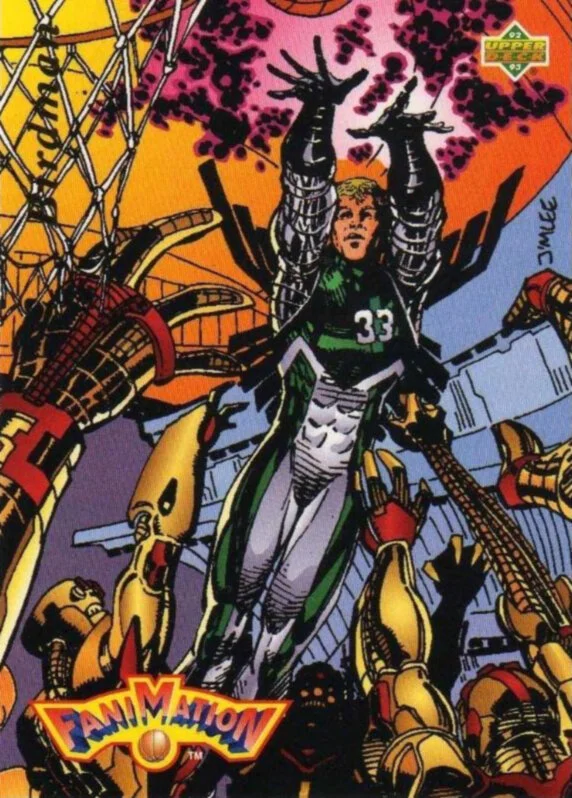 Bird-Man by artist Jim Lee