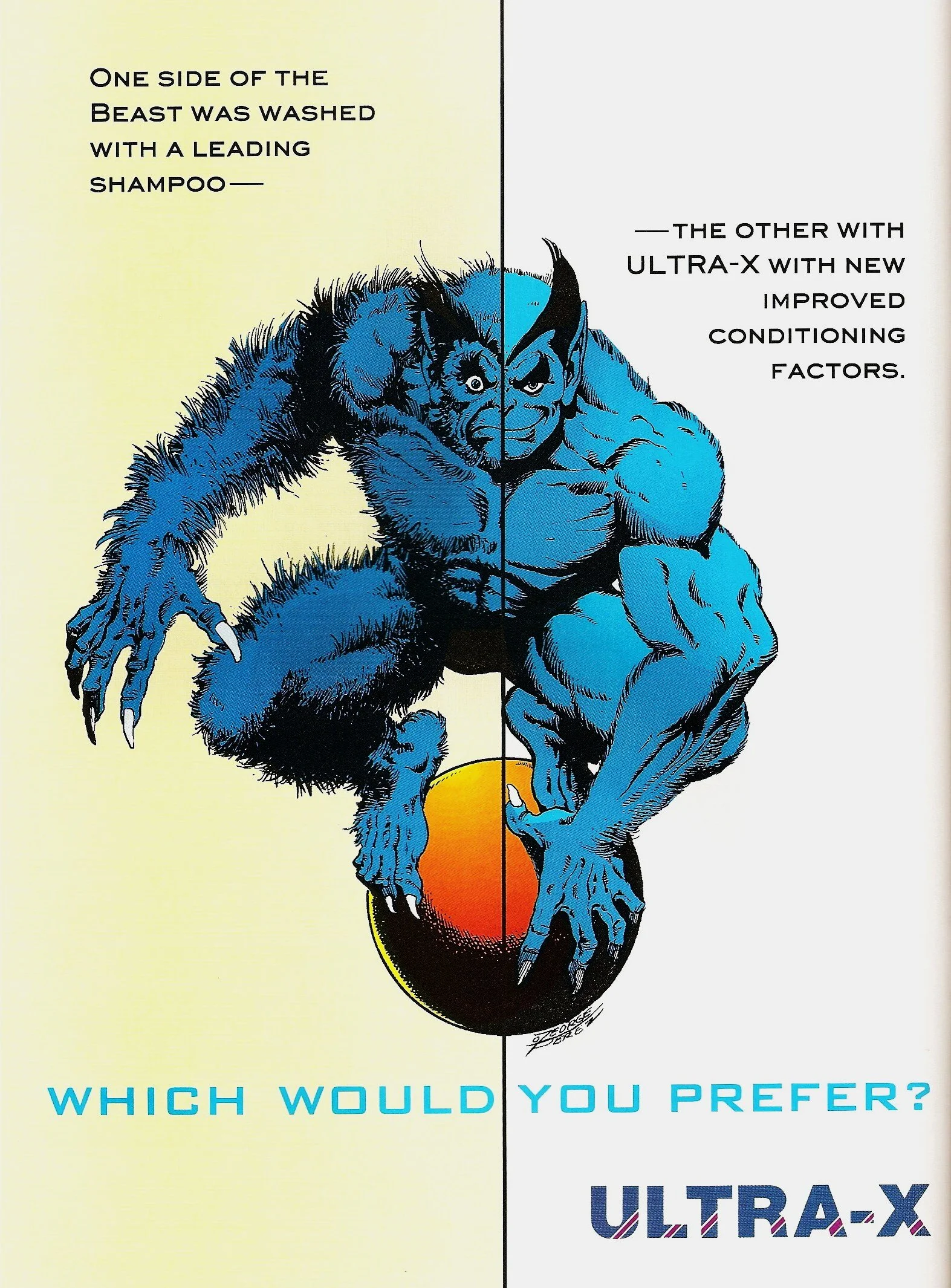 Beast Advertisement by  artist George Perez