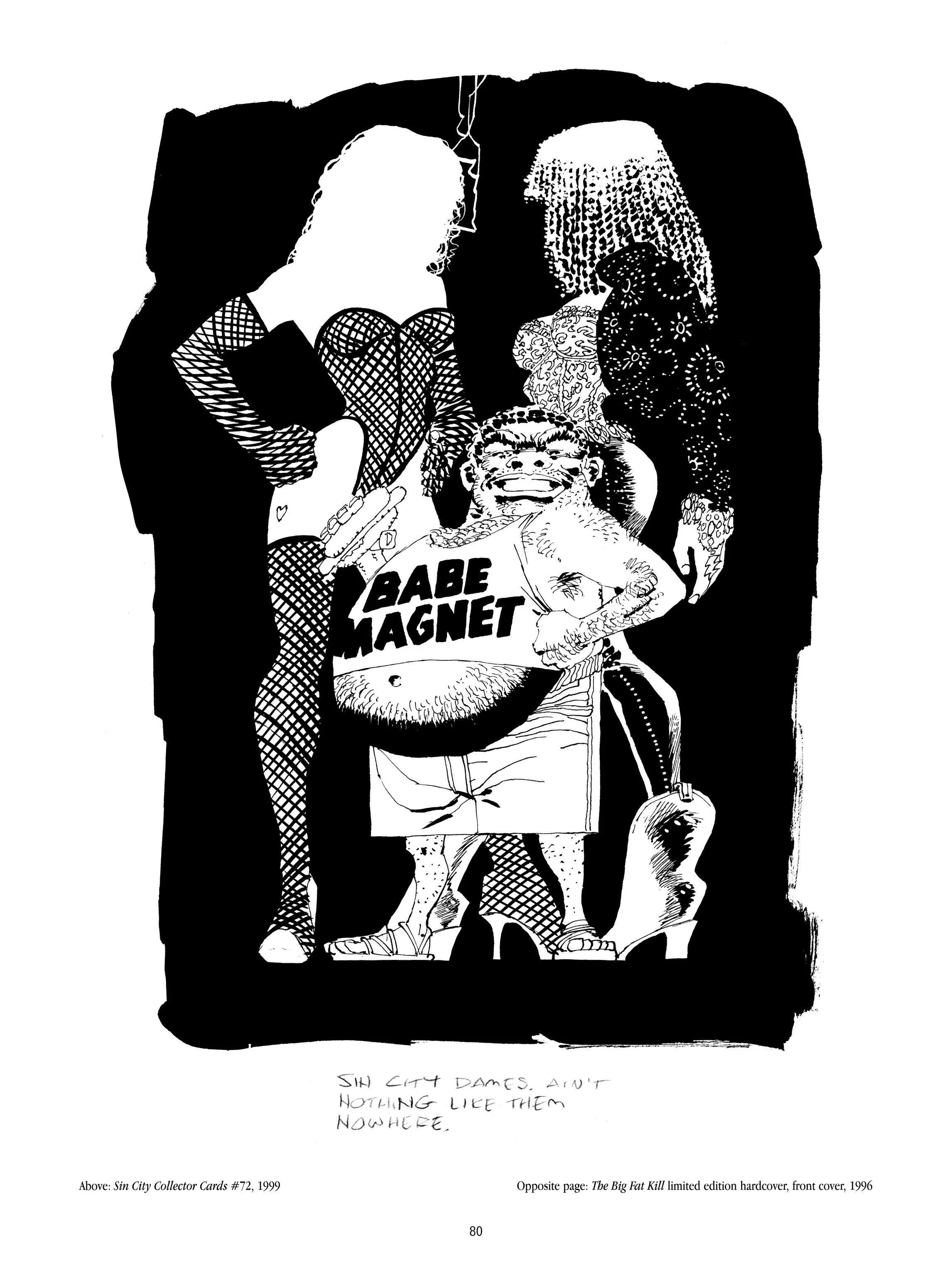 Mark Bartle Art Random Radness Babe Magnet Frank Miller.jpg