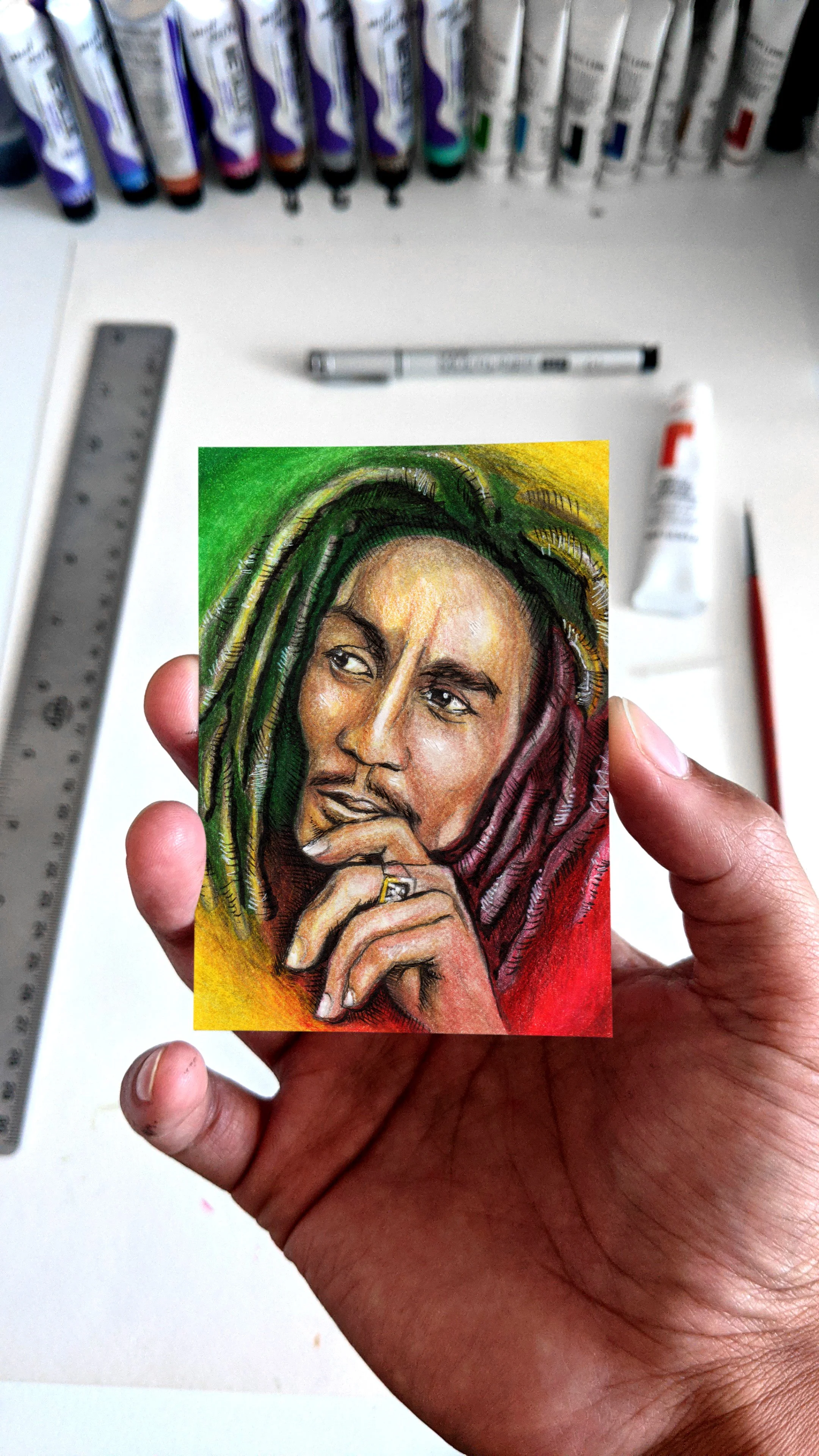 Bob Marley by Mark Bartle Art Card Story.jpg