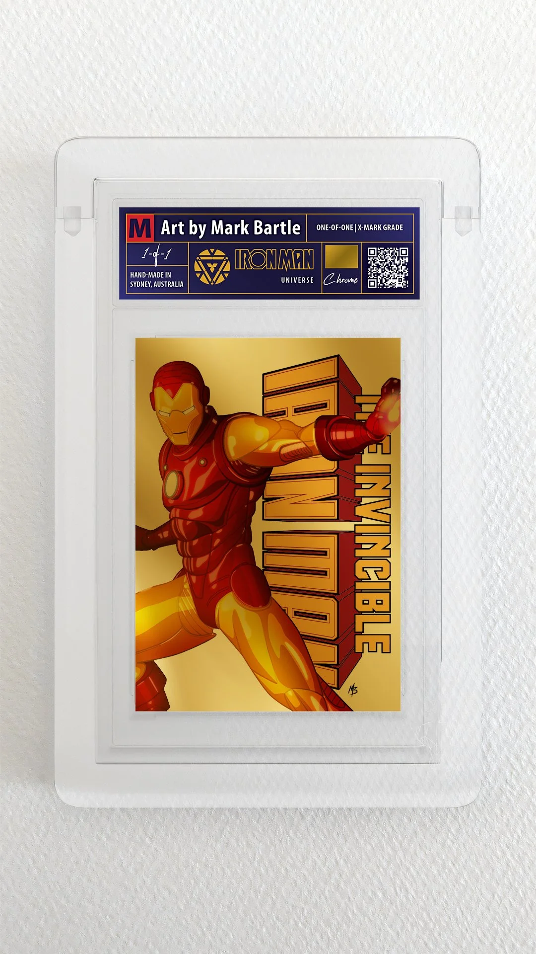 Iron-Man 1-Of-1 GOLD CHROME