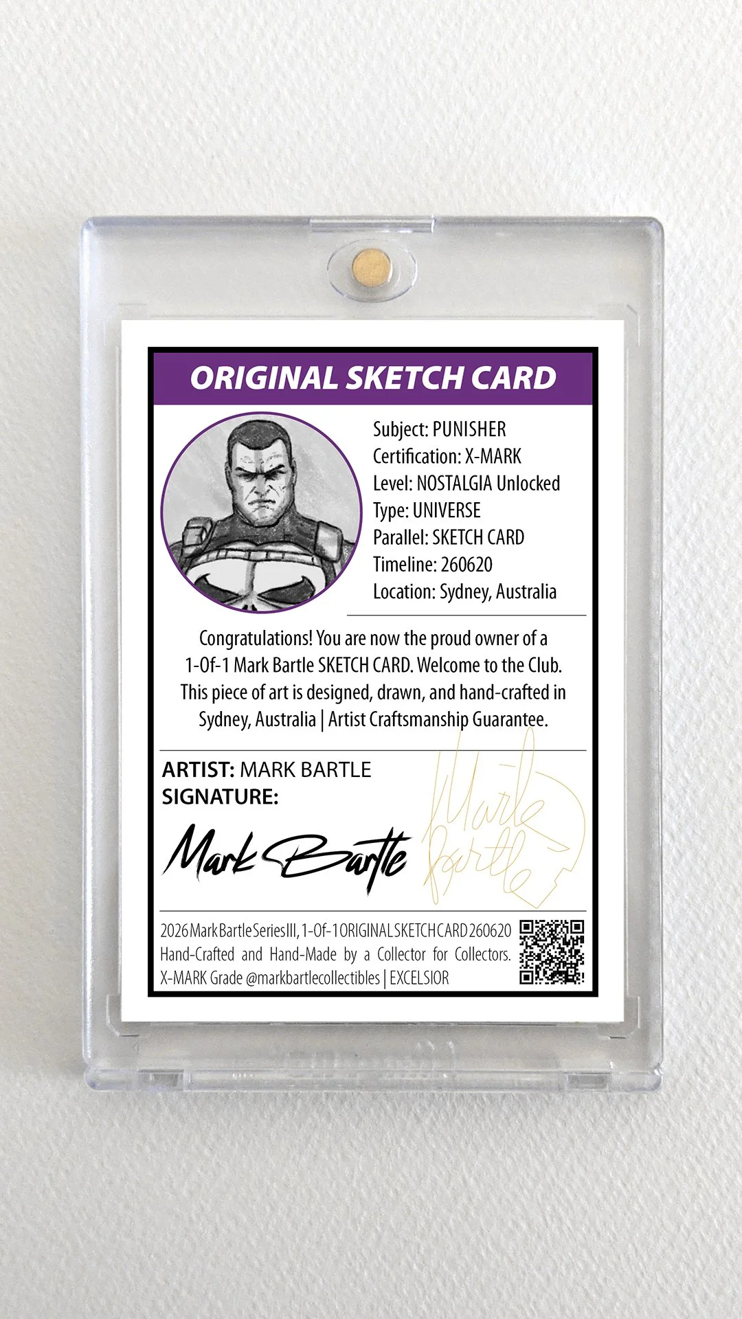 Punisher RAW Sketch Card Ultra Pro Back Story.jpg