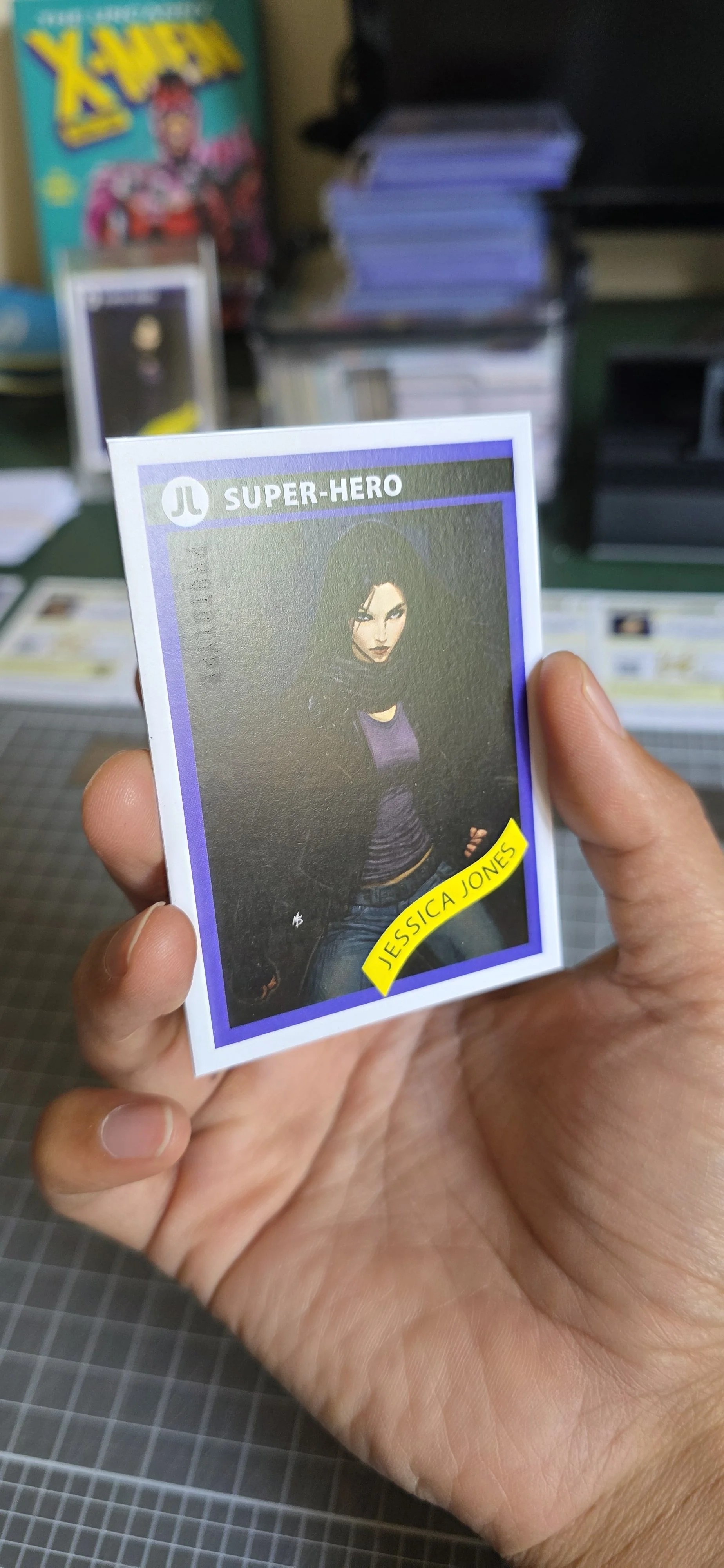 Jessica Jones Universe Prototype Card Front