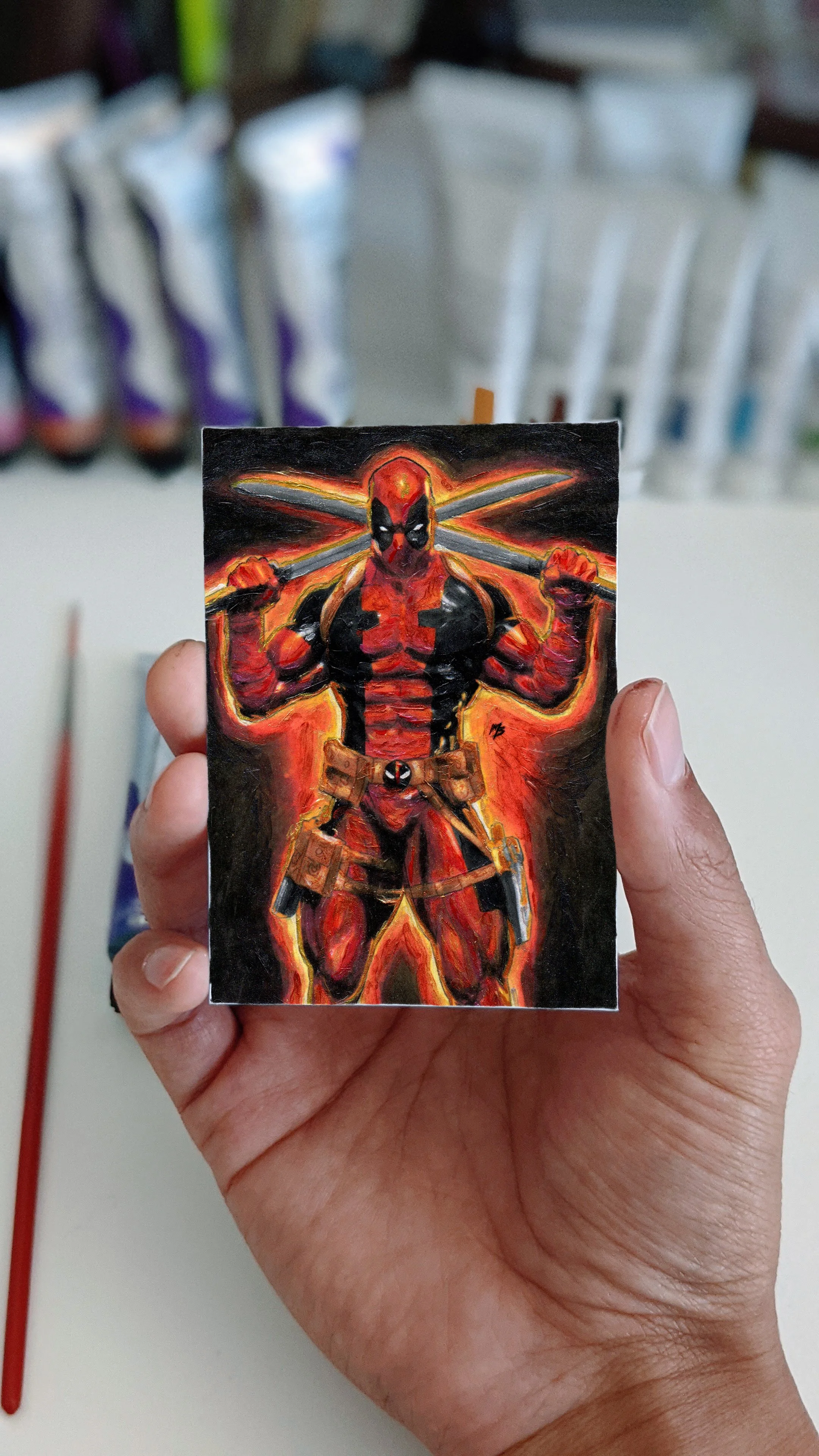 Deadpool by Mark Bartle Art Card Story.jpg