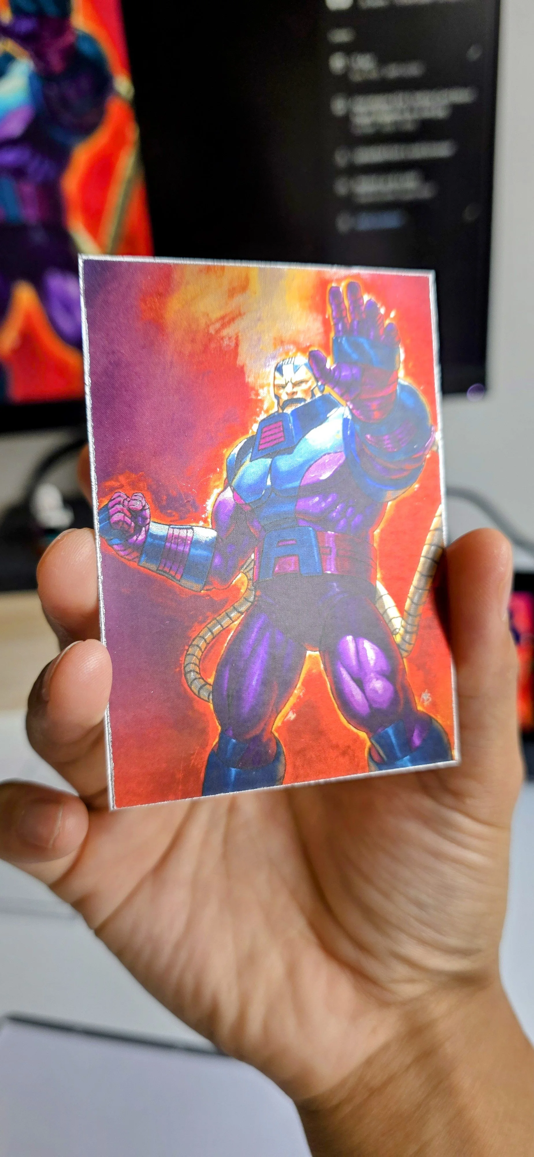 Apocalypse by artist Mark Bartle Chrome Raw Card 260422.jpg