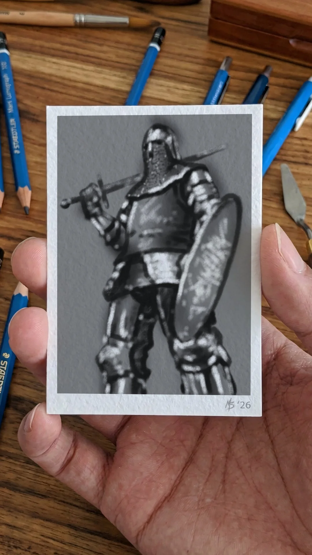Life Drawing Knight Low Angle 260927 Sketch Card Story.jpg