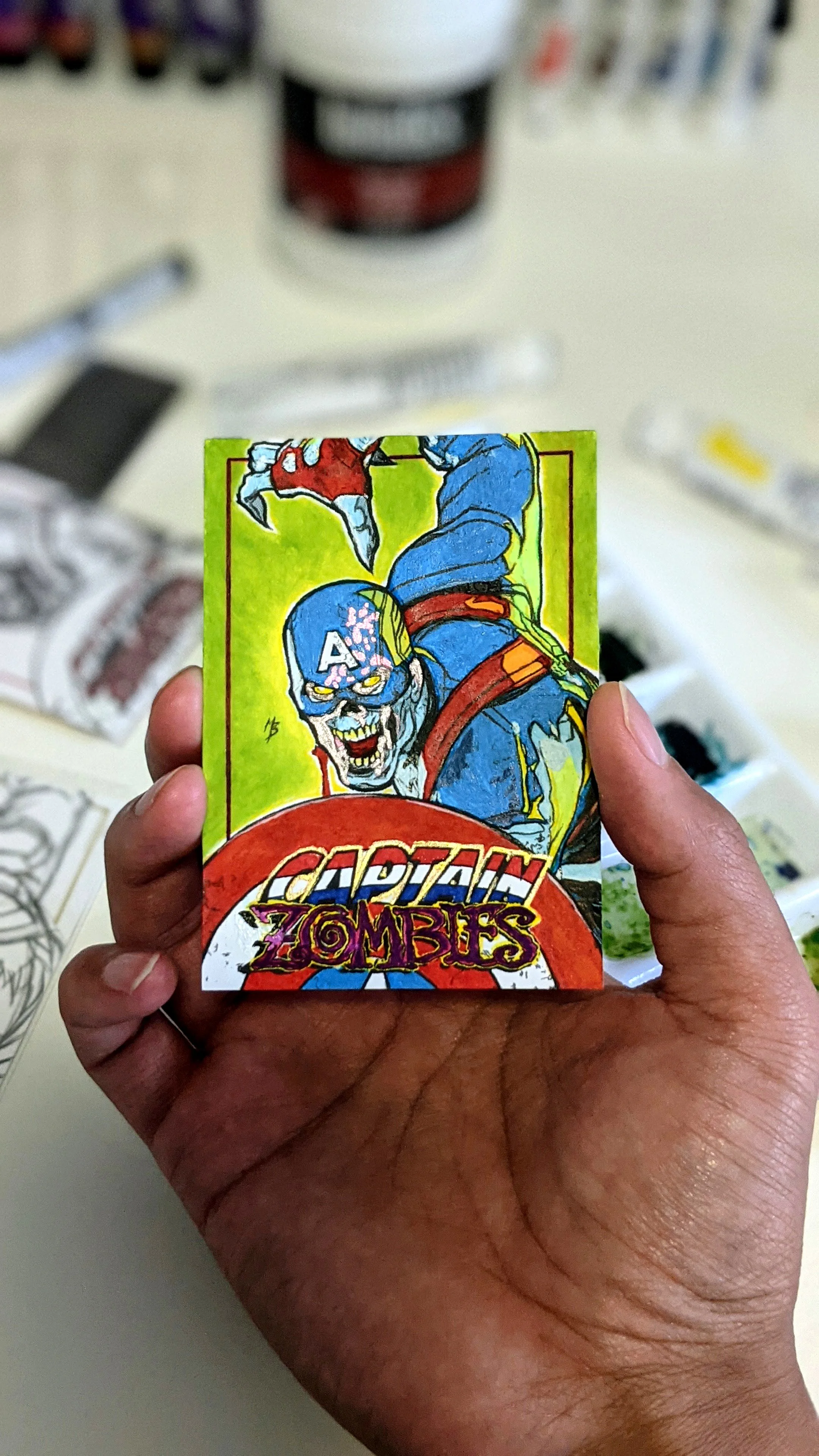 Captain Zombies by Mark Bartle Art Card Story 210909.jpg