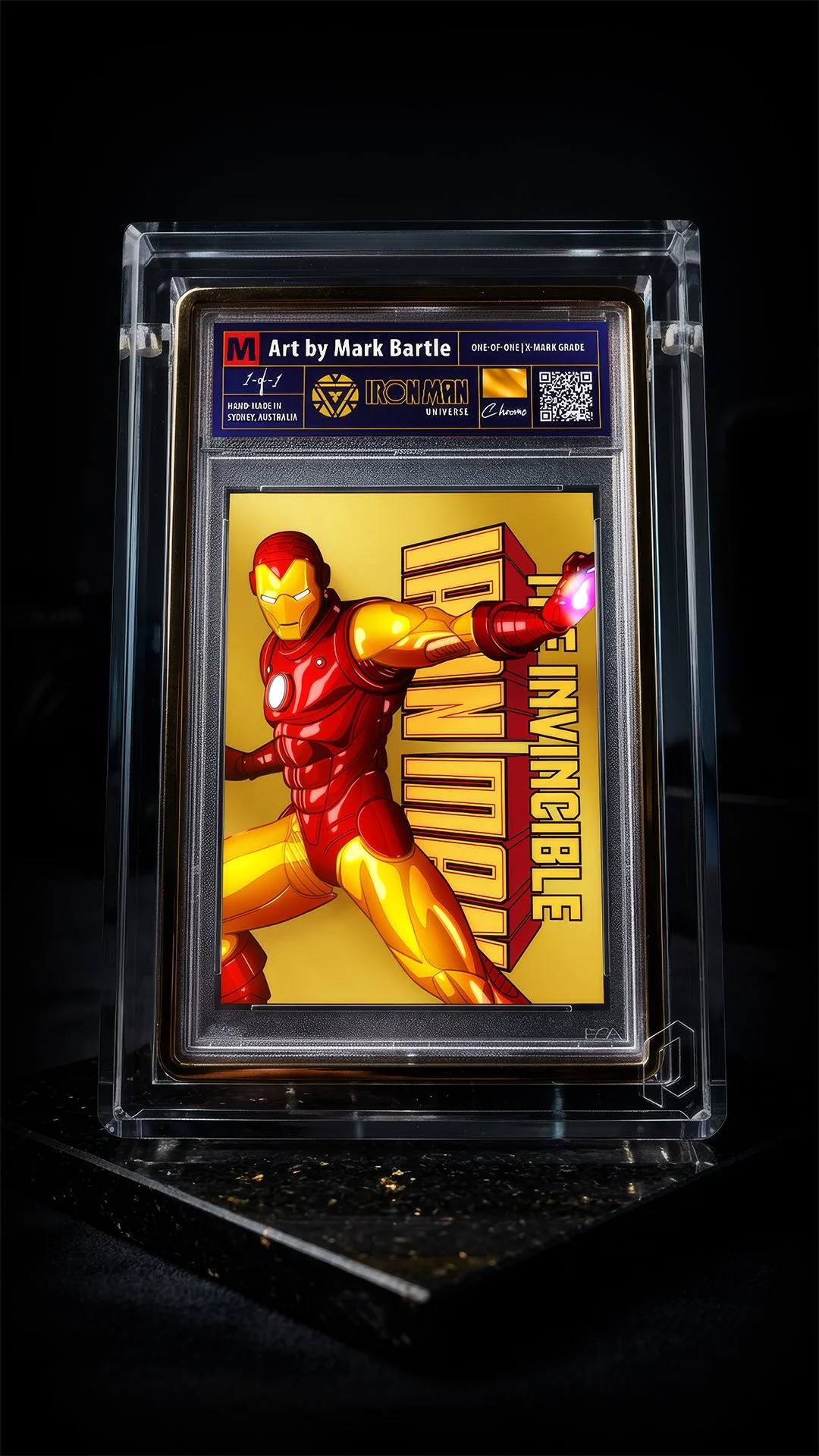 1-Of-1 GOLD CHROME Iron-Man 2026 500 usd 🟢