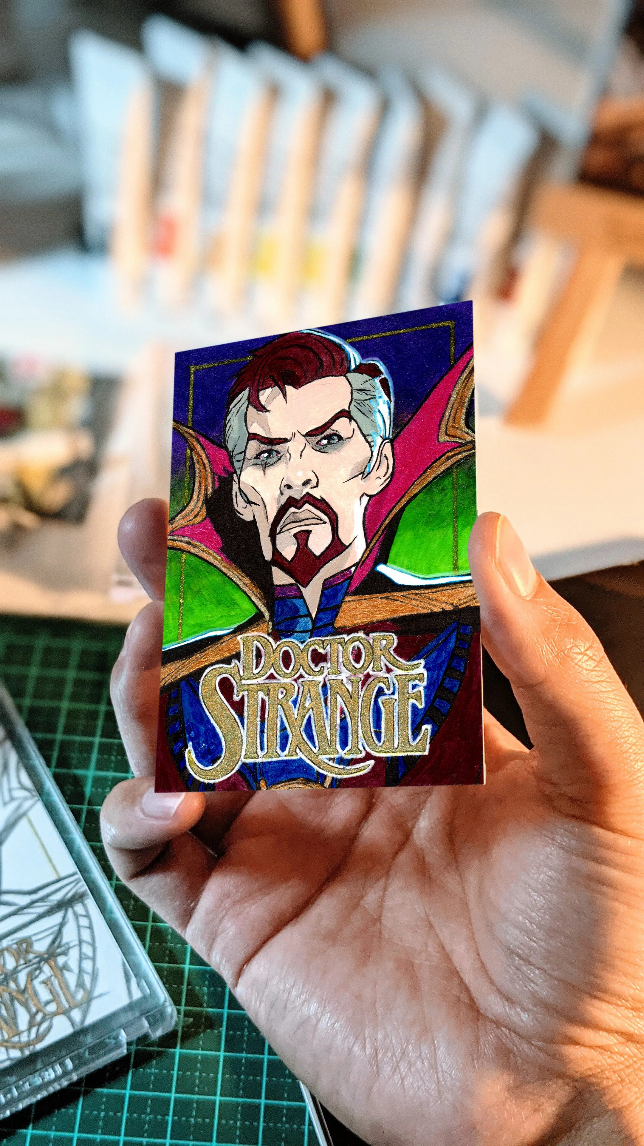 Doctor Strange by Mark Bartle Art Card Story.jpg