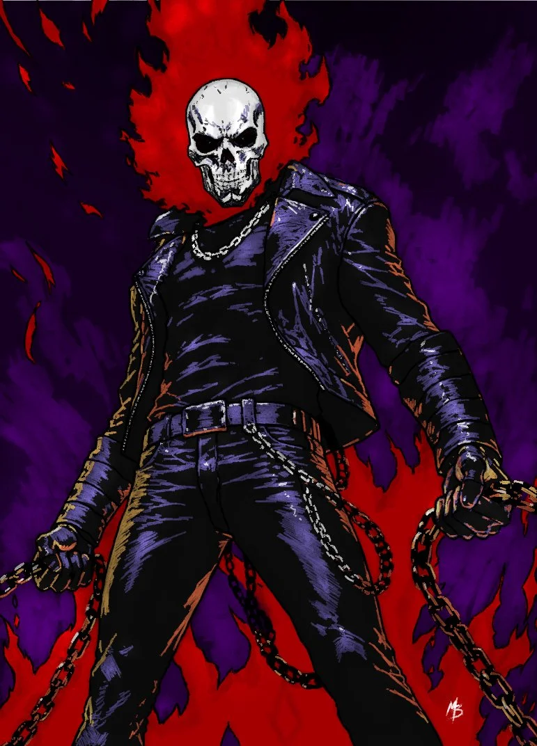 Ghost Rider by Mark Bartle 07 Secondary Lighting.jpg