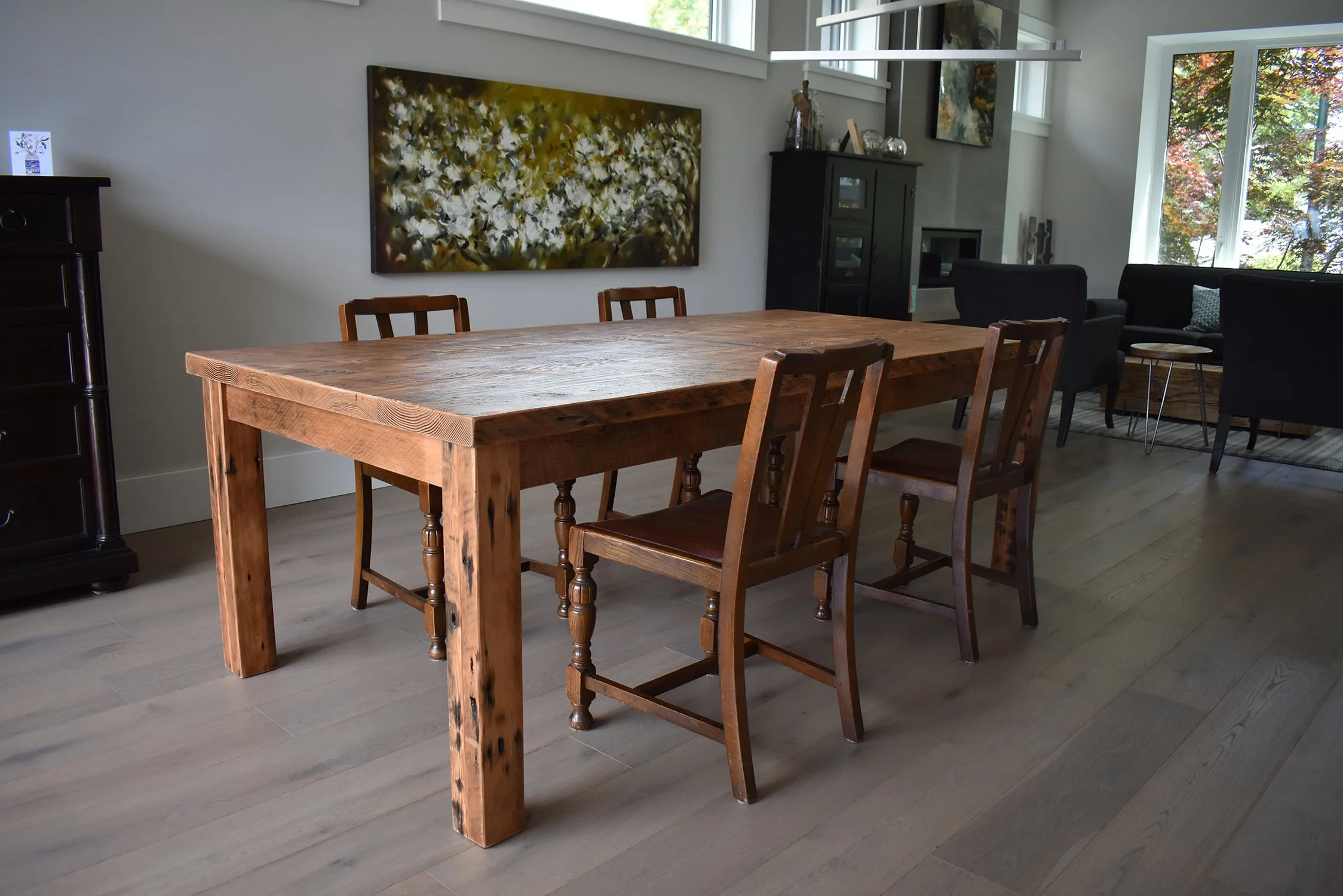Vancouver Reclaimed Custom Reclaimed Wood Furniture