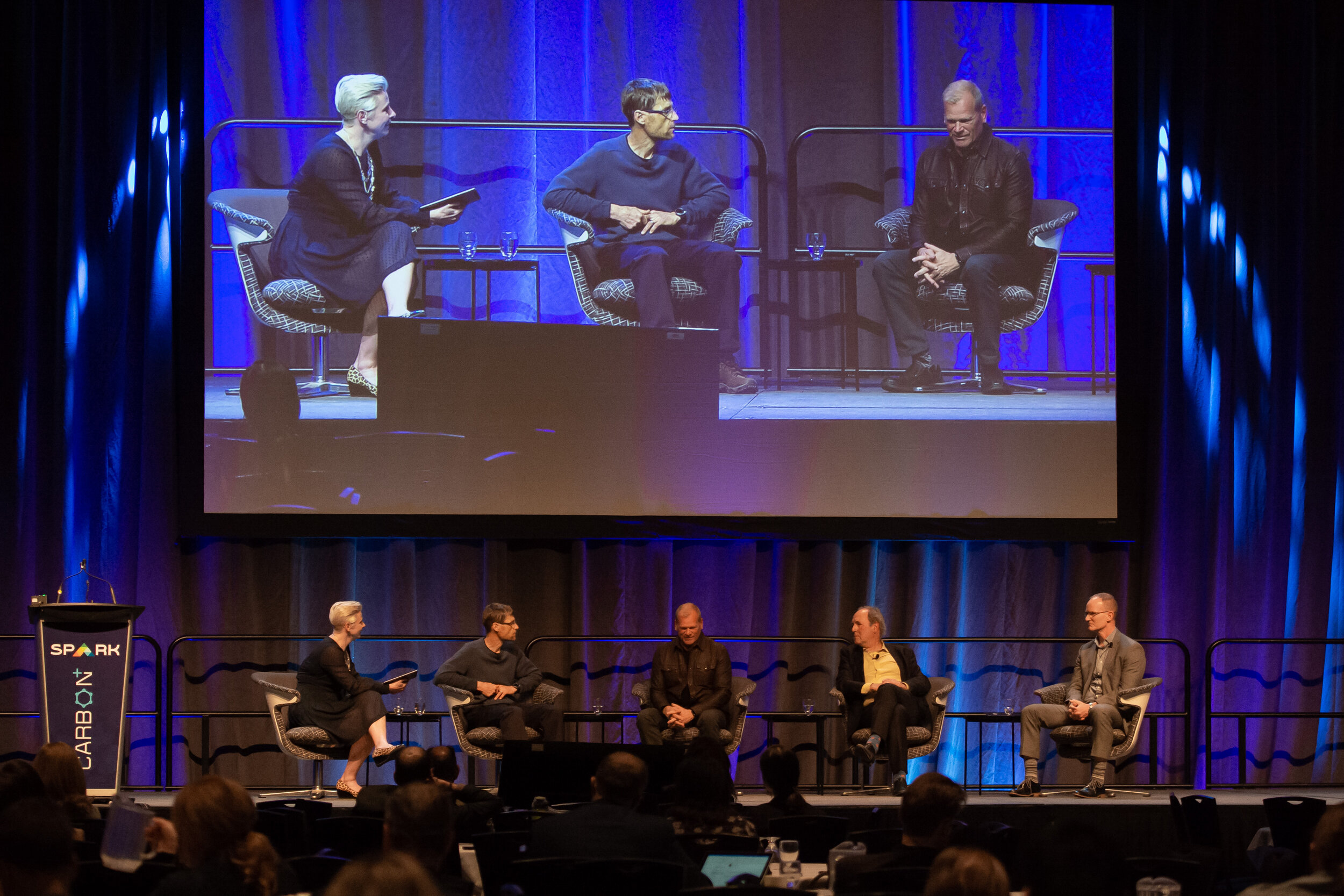 Panel on Building For The Future at the main stage