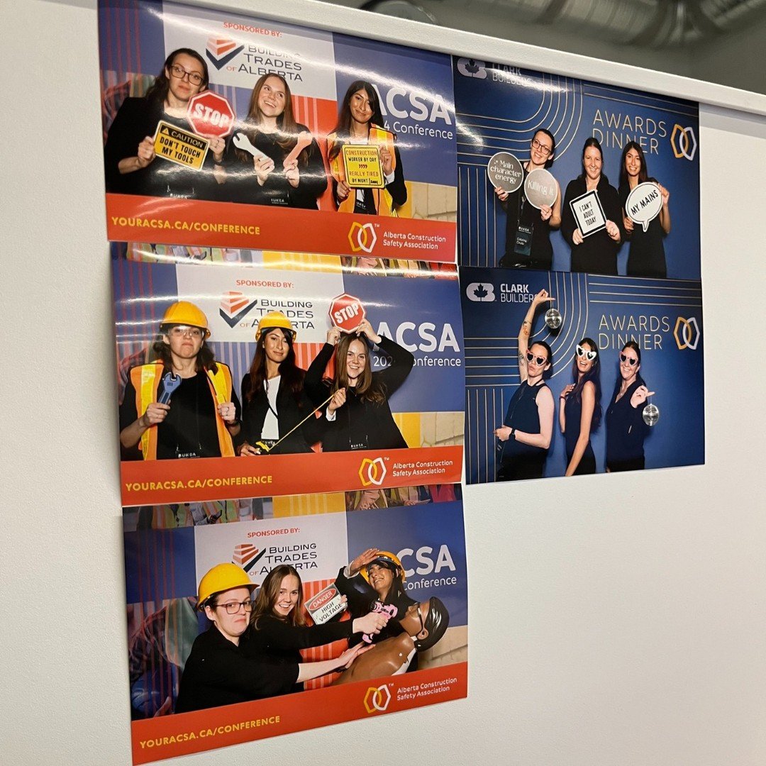 We're SO PROUD of our team for their incredible work onsite last week at the Alberta Construction Safety Association's 2024 Conference! The incredible roster of speakers and buzzing energy that this group gives lifted us up. Thank you to all of the g