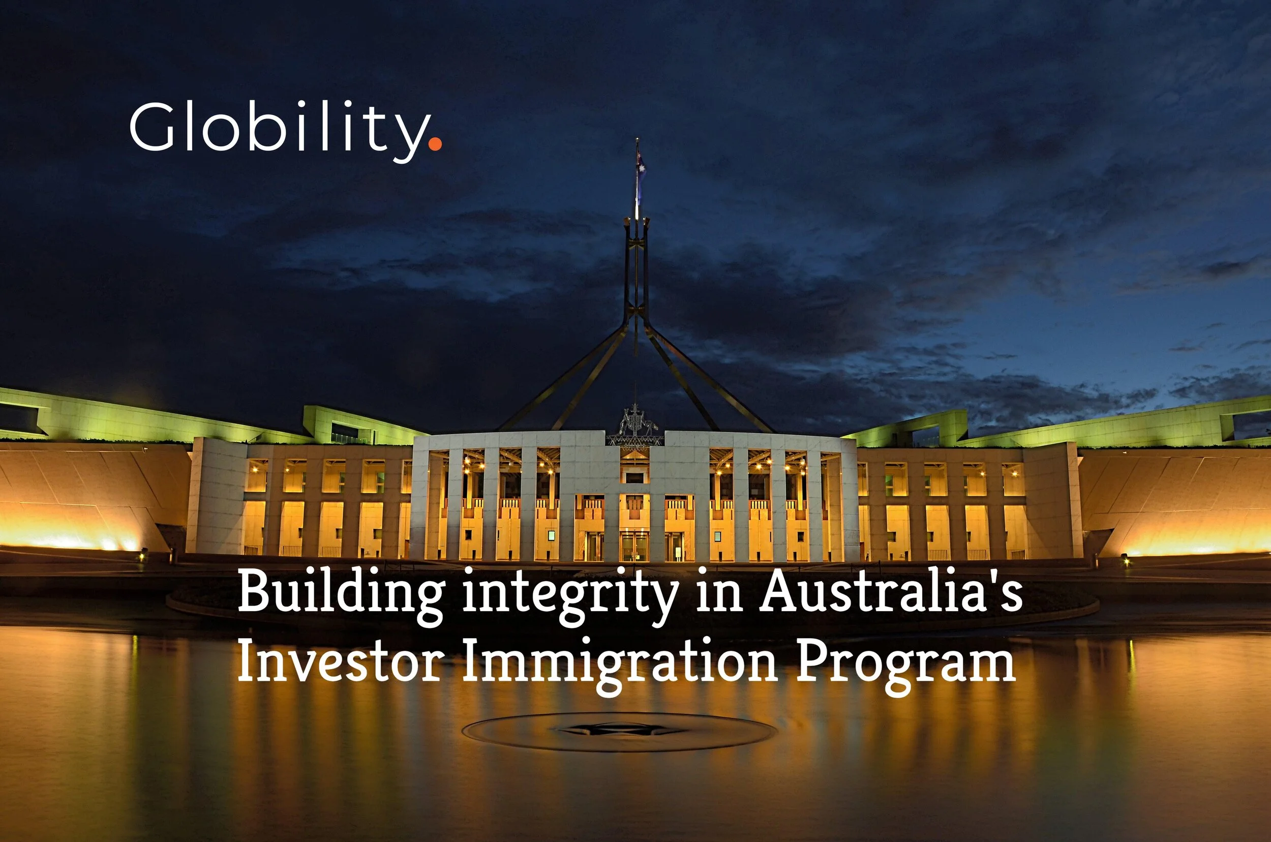 Building Integrity in Australia's Investor Immigration Program