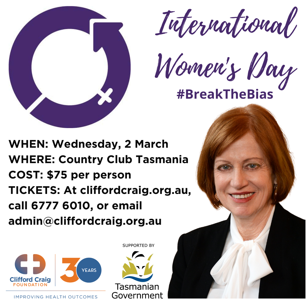 Tasmania's Governor to speak at International Women's Day Luncheon, returning March 2