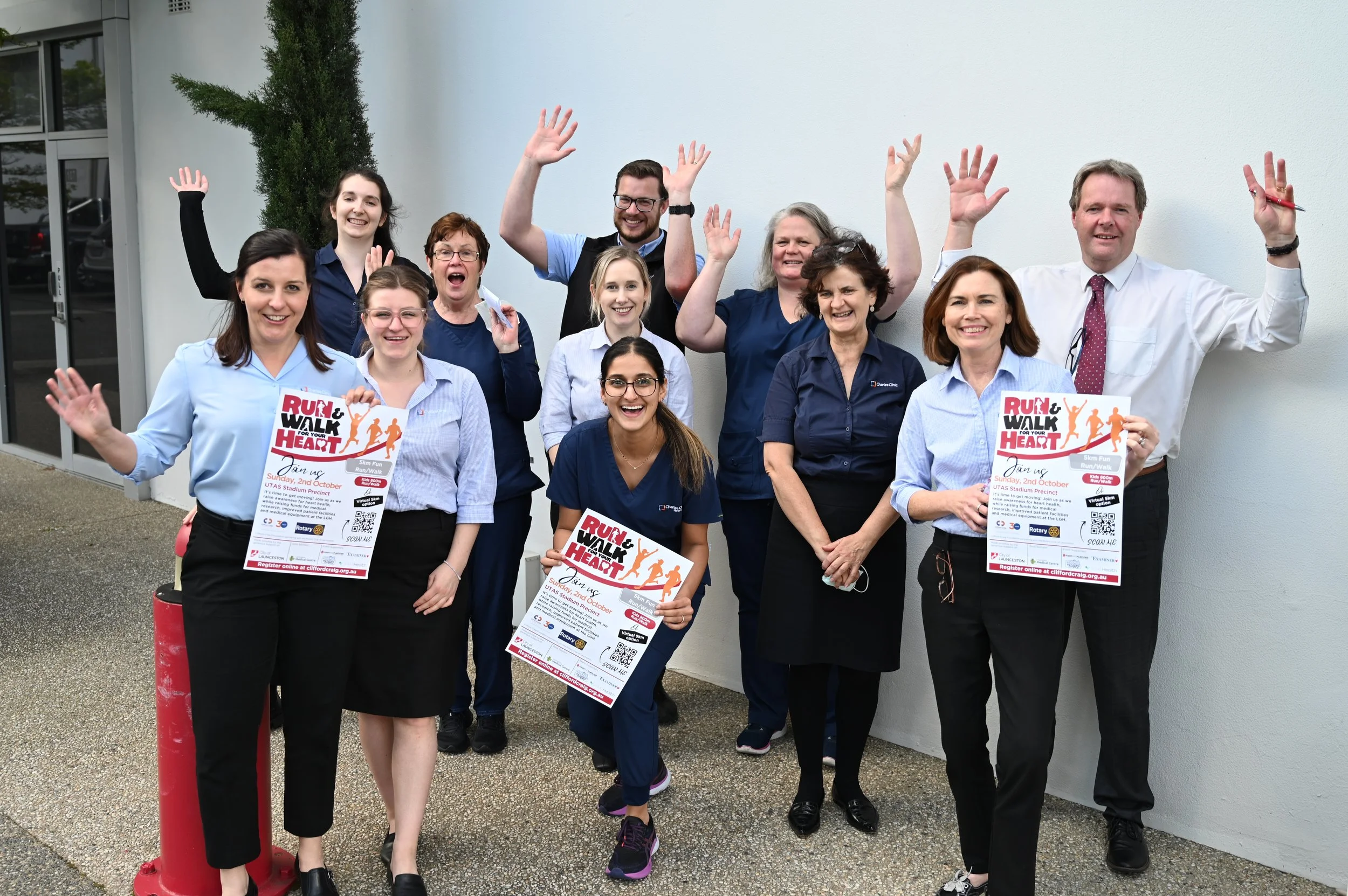 Charles Clinic’s ‘big heart’ for Run &amp; Walk event