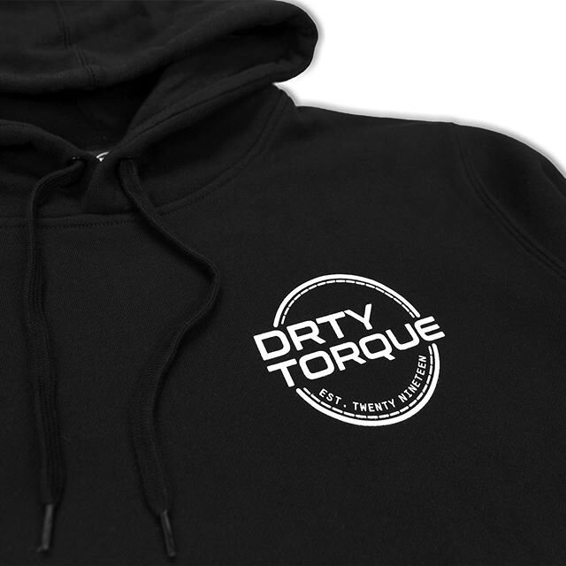 Up close of our new hoodies 👀 #drtytorque