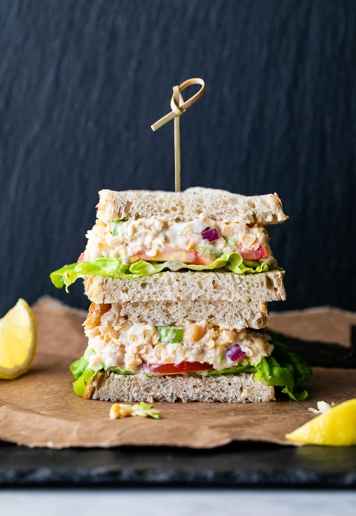 Chickpea ‘Tuna’ Sandwich