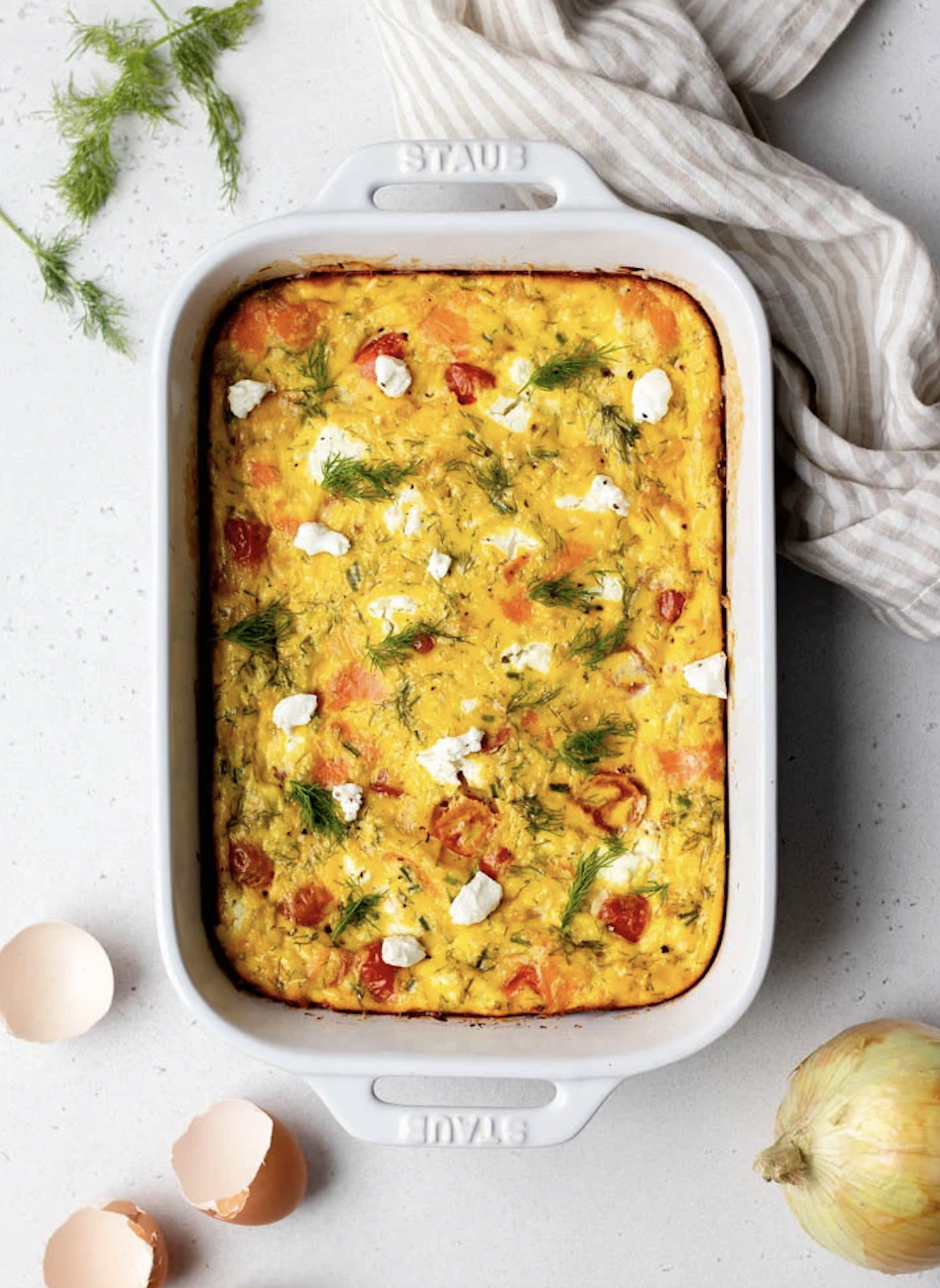 Smoked Salmon Breakfast Frittata