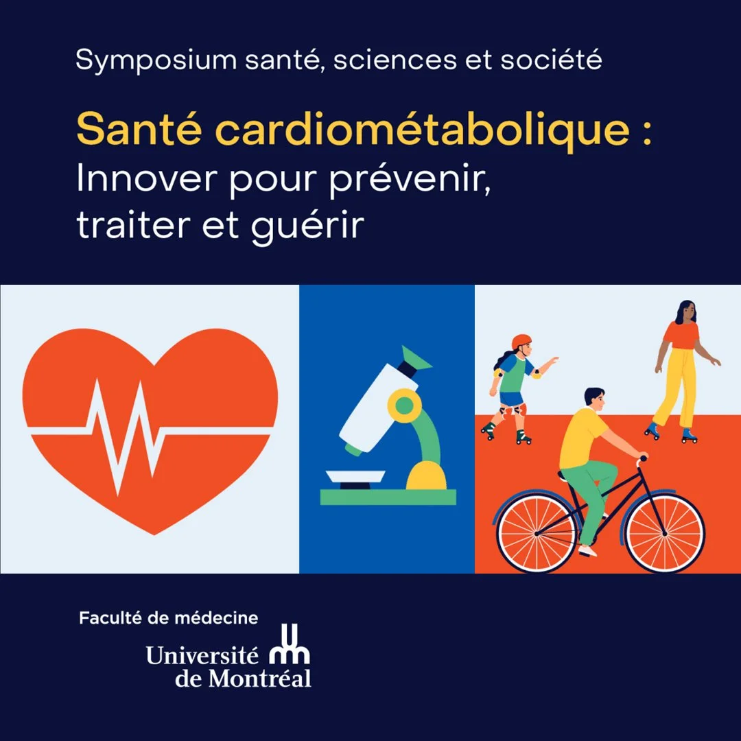 Fier partenaire du Symposium santé, science et société de la Faculté de médecine de l'Université de Montréal!