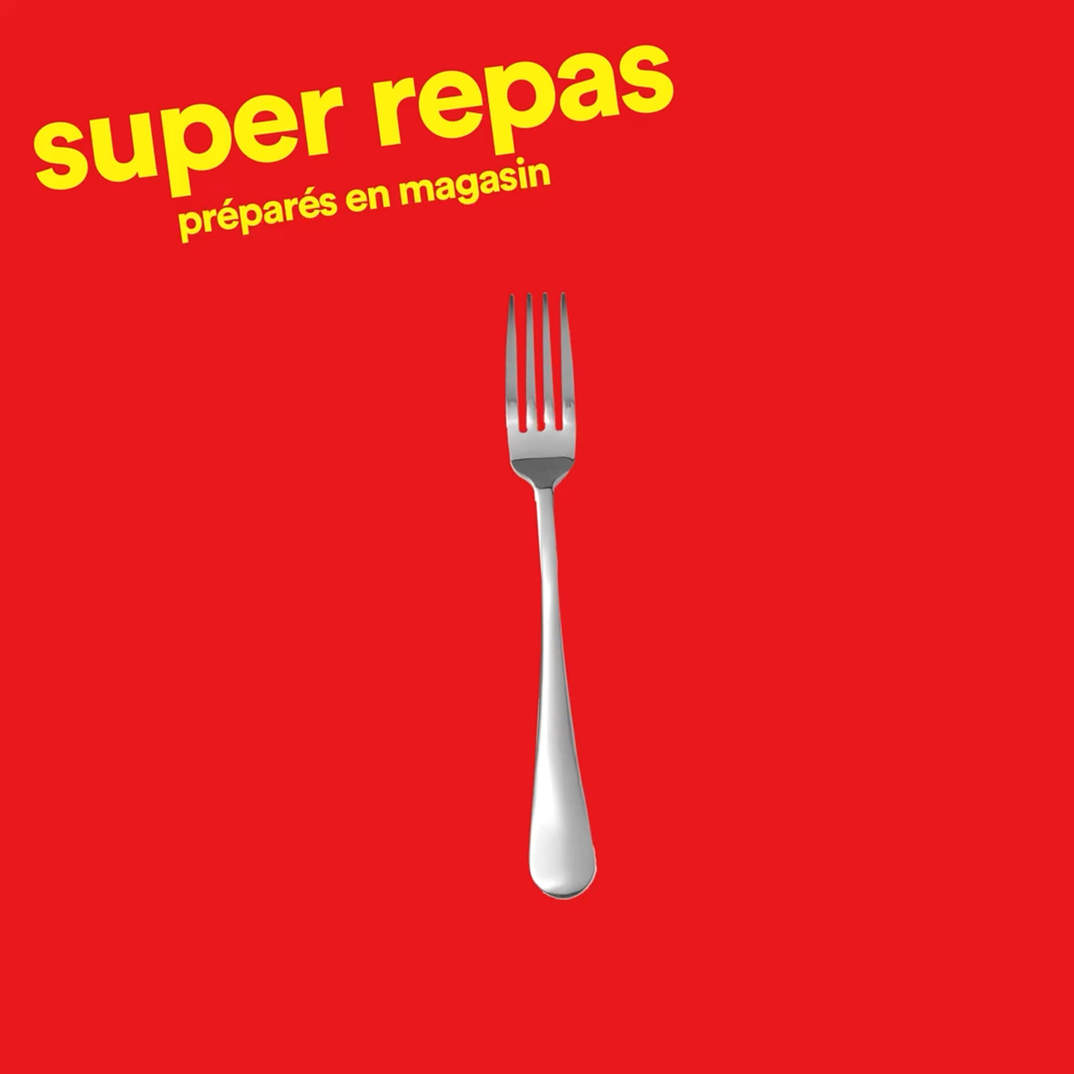 Super C vous offre un éventail de plats prêts à servir