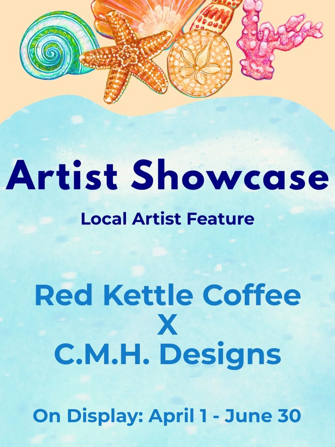 Let&rsquo;s take a little tour, shall we? 

Come and see my artist showcase hosted by @redkettlecoffee from April 1 - June 30 ✨👌🏽

What&rsquo;s featured? Original watercolors for sale, prints available, lots and lots of custom made merchandise that