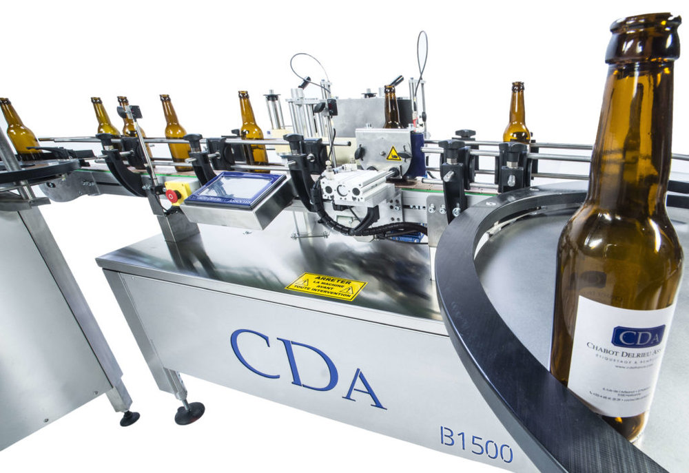 a CDA labelling machine