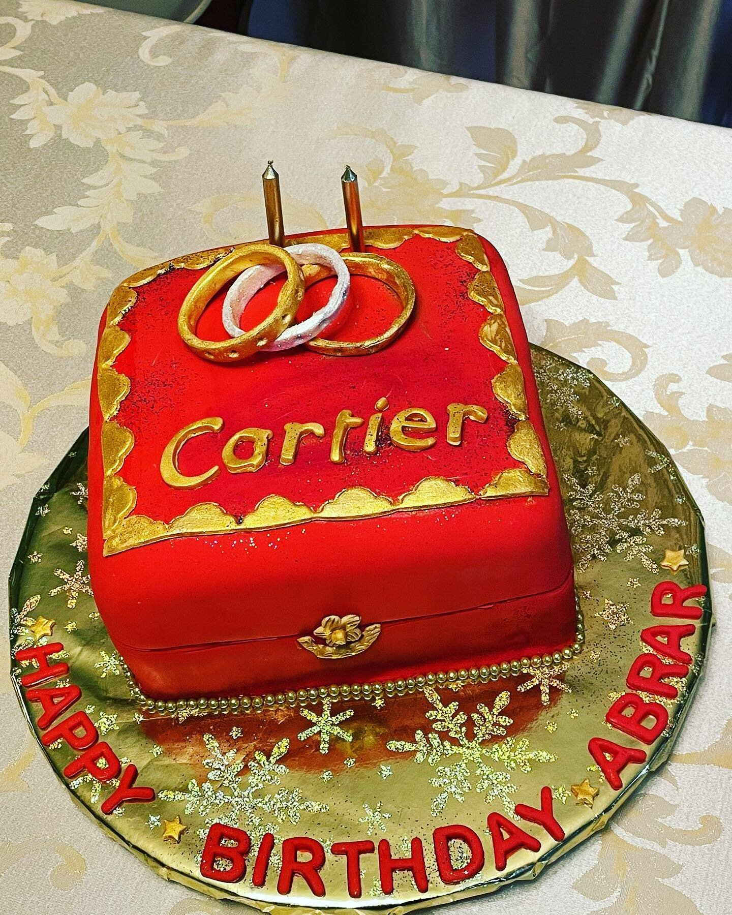 @cartier birthday cake for @abbi0022