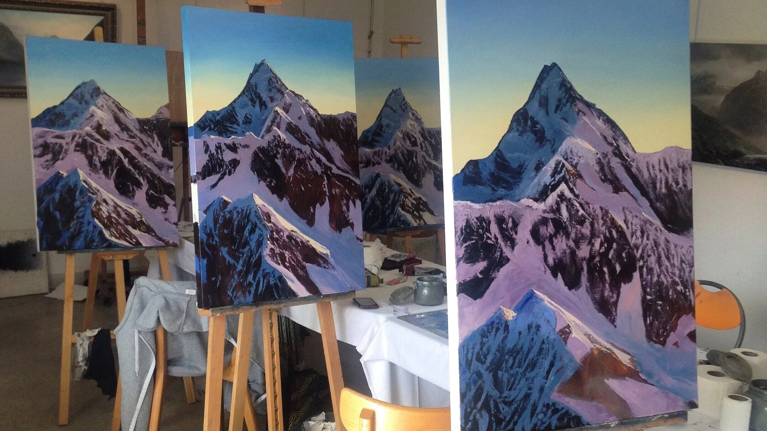 Weekend workshop at Wayne's studio in Papamoa