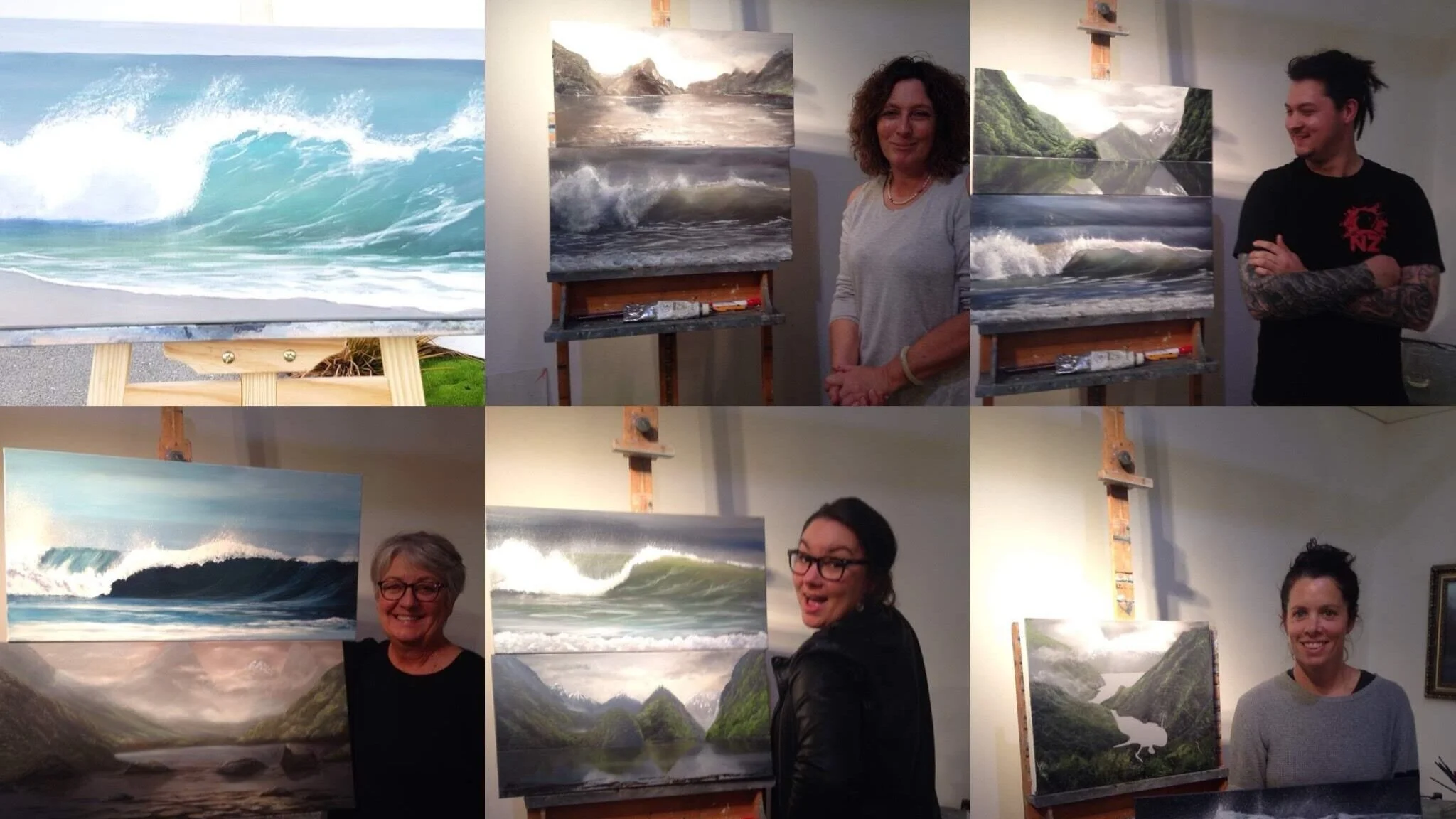 Weekend workshop at Wayne's studio in Papamoa