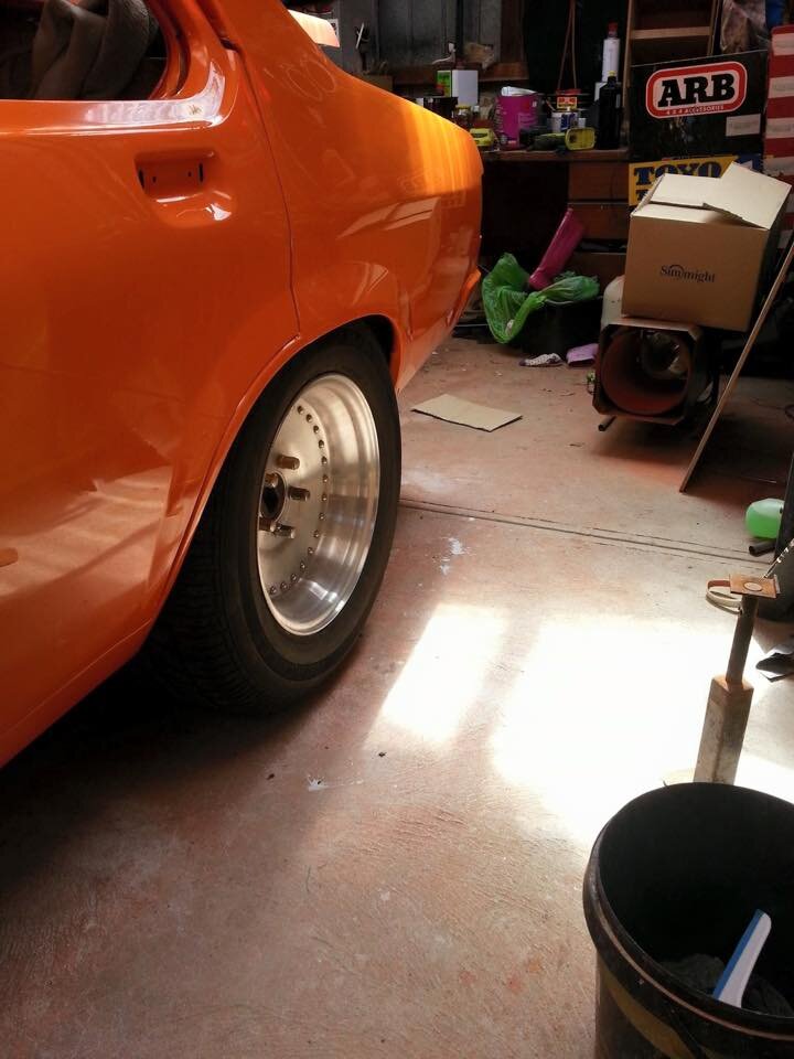 Holden Torana Painted In Orange