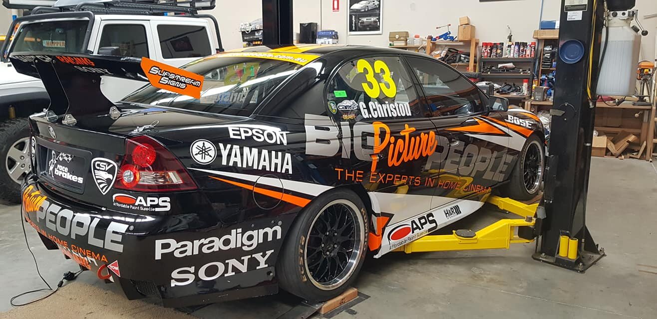 Big Picture People X Afforable Paint Supplies Sponsored V8 Supercar