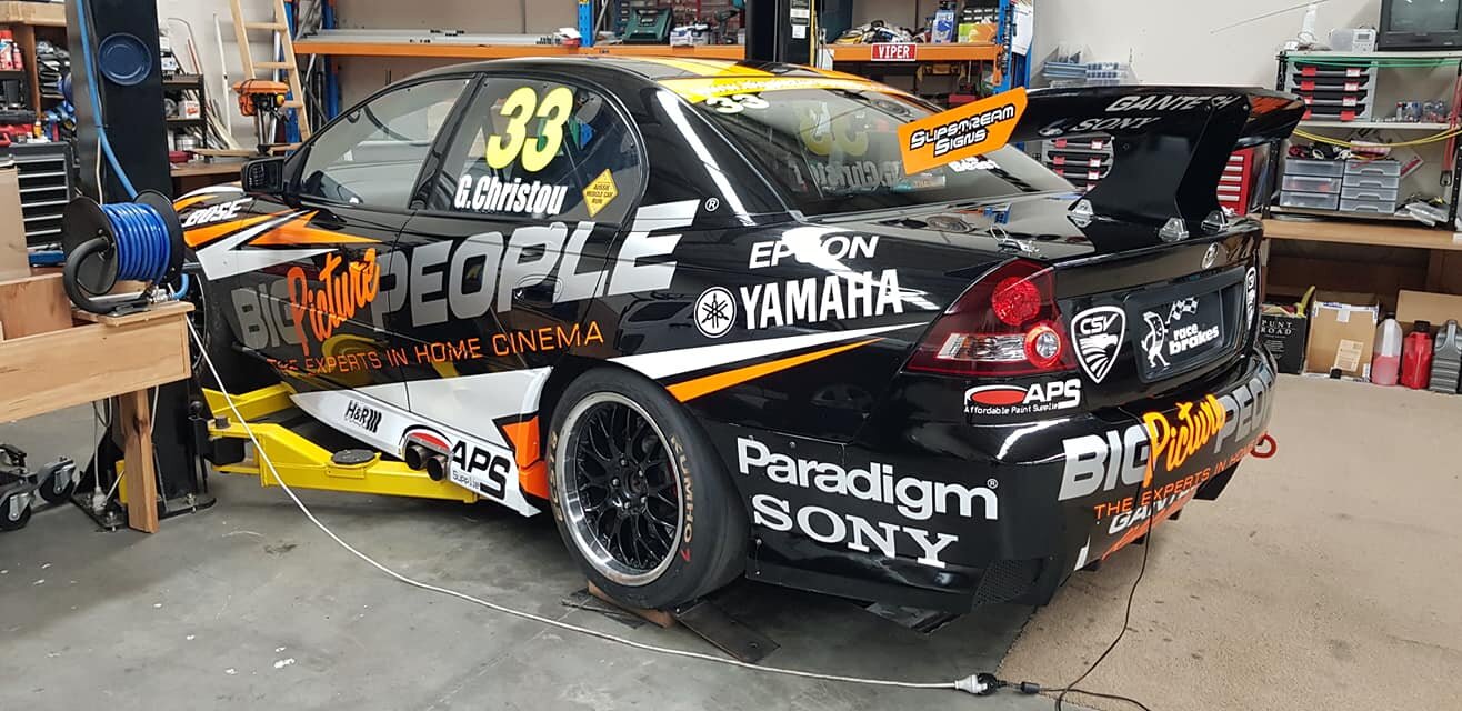 Big Picture People X Afforable Paint Supplies Sponsored V8 Supercar