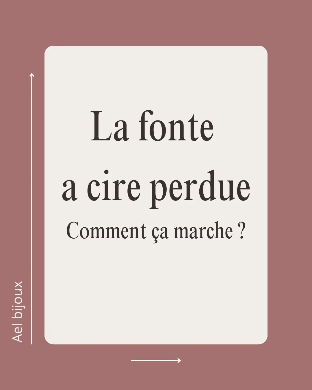 Qu&rsquo;arrive t&rsquo;il &agrave; vos cires apr&egrave;s l&rsquo;atelier ? Voici toute l&rsquo;histoire !
C&rsquo;est une technique traditionnelle tr&egrave;s utilis&eacute;e en bijouterie et que j&rsquo;utilise moi m&ecirc;me beaucoup pour vos com