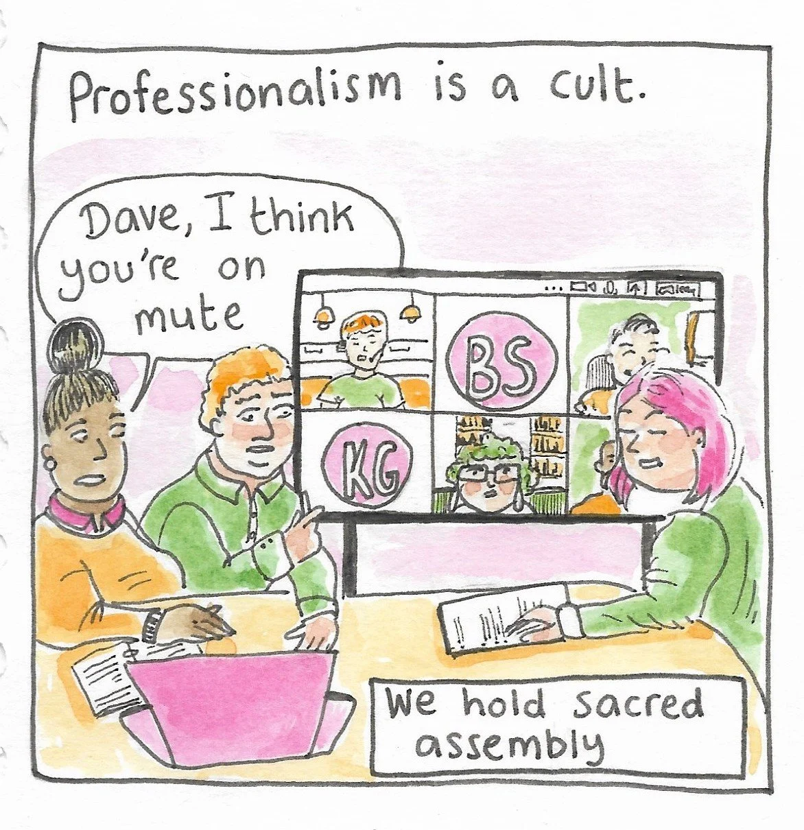 Professionalism is a cult