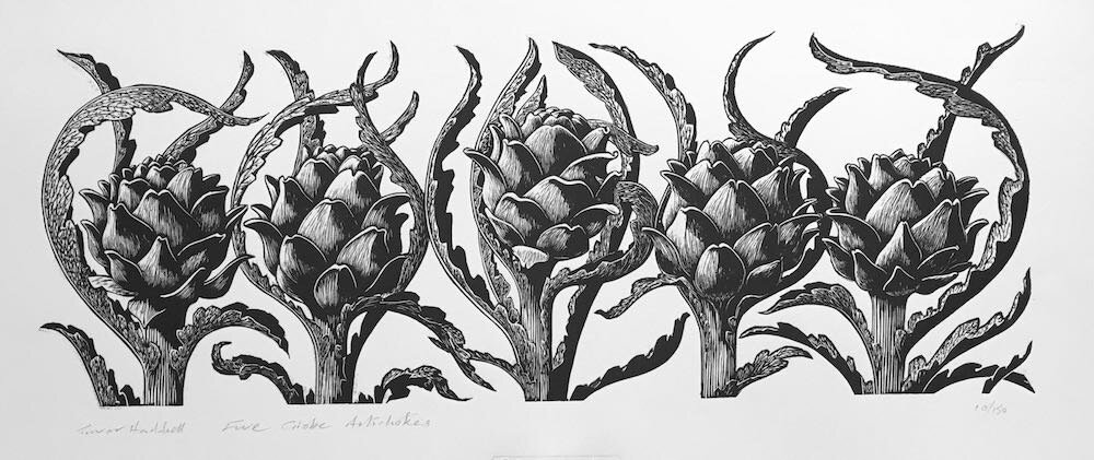 Haddrell.FiveGlobeArtichokes.Kevis.jpg