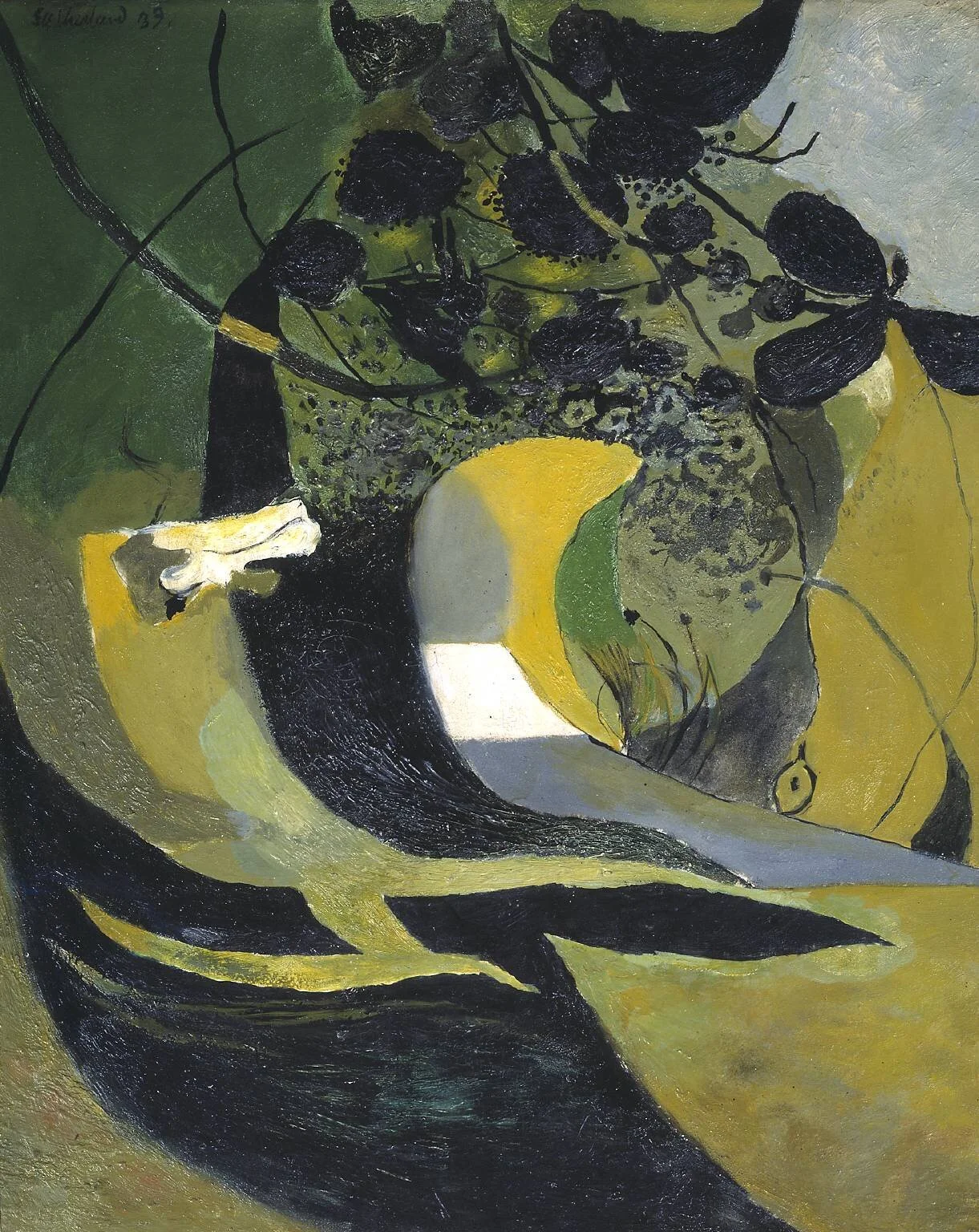 Graham Sutherland (1903–1980) Entrance to a Lane. © Tate.
