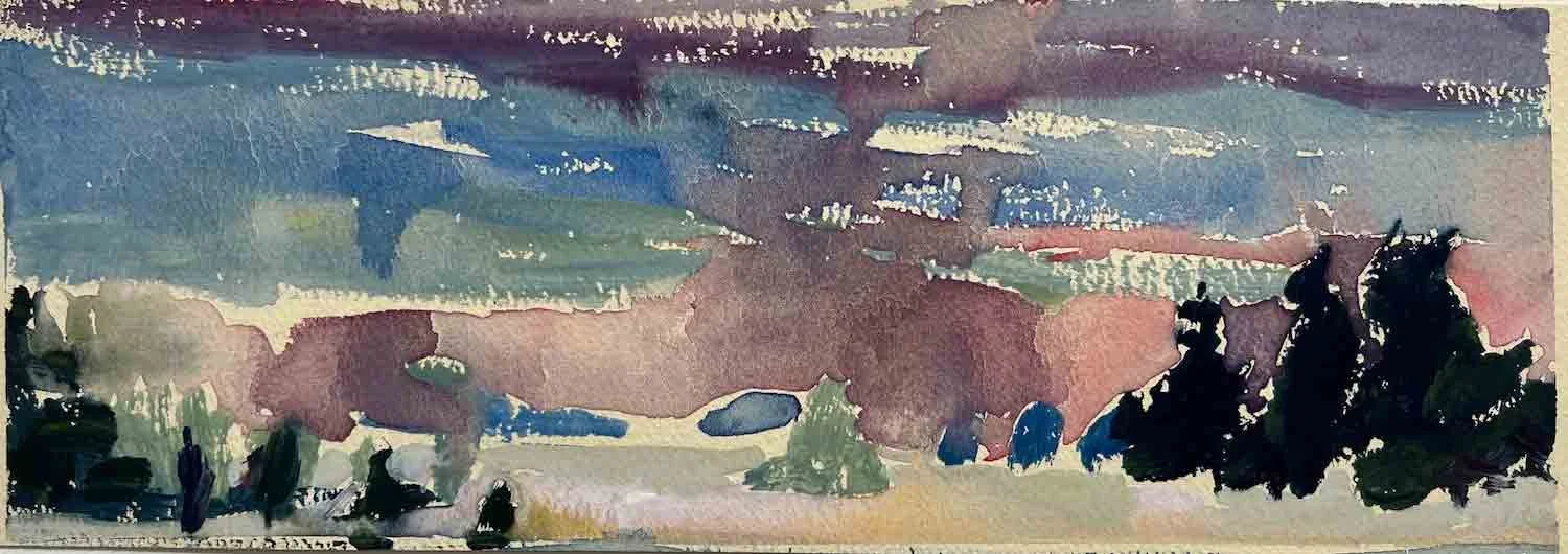 Frances Hatch - Gentle Awakening over Singleton. West Dean
