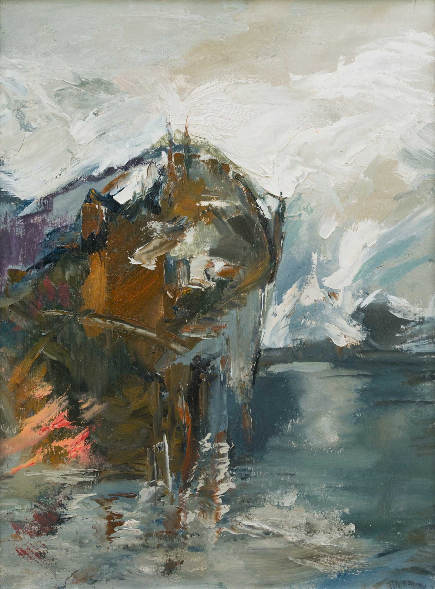 Tuëma Pattie - Rusted Wrecked Ship, South Georgia