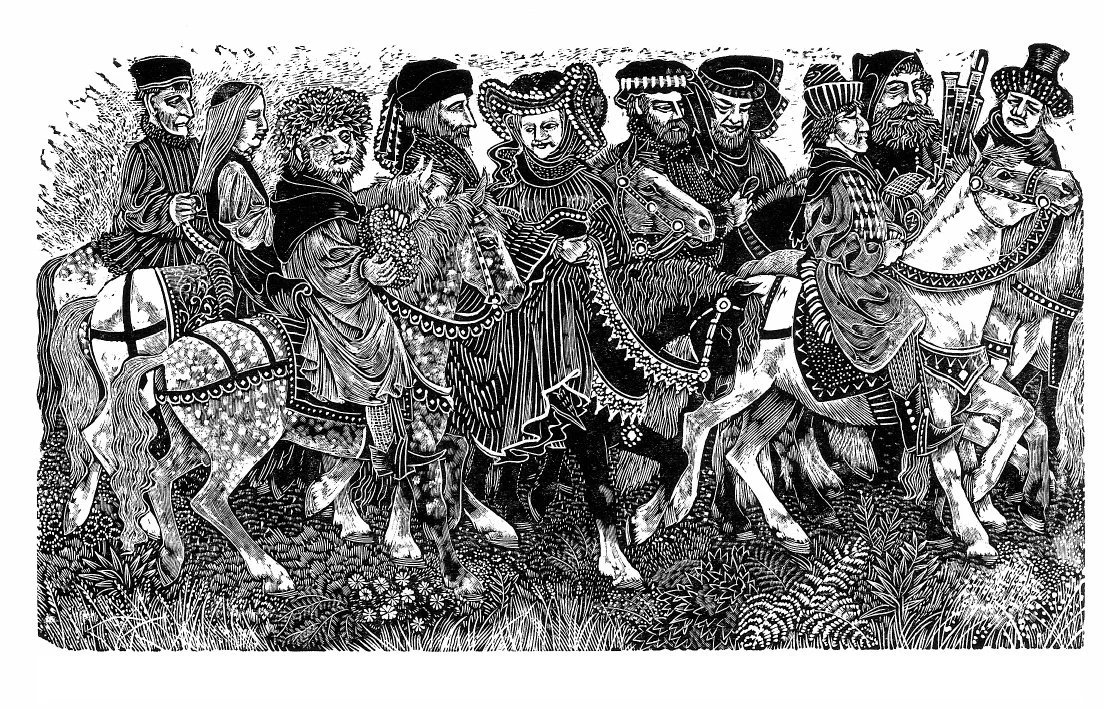 Sue Scullard - Canterbury Pilgrims - The Wife of Bath