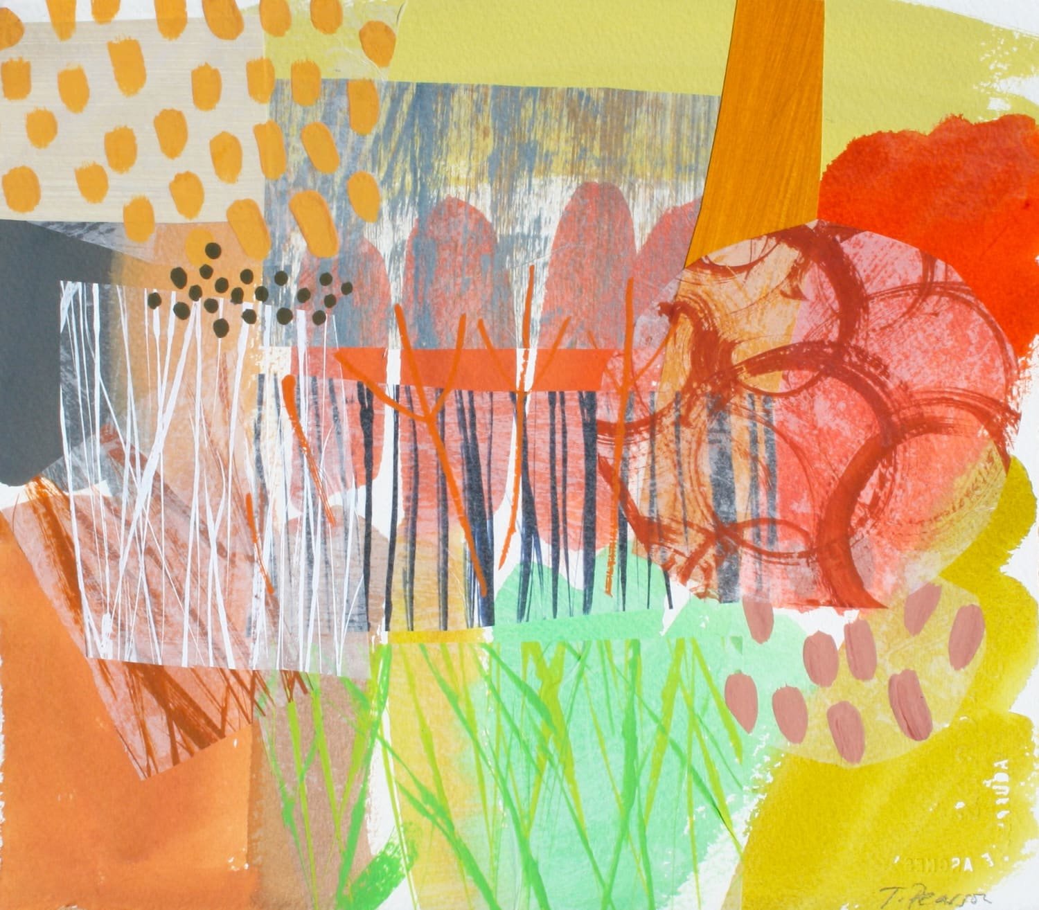 Yellow Prairie Blocks 26x32cm watercolour with collage copy.jpg