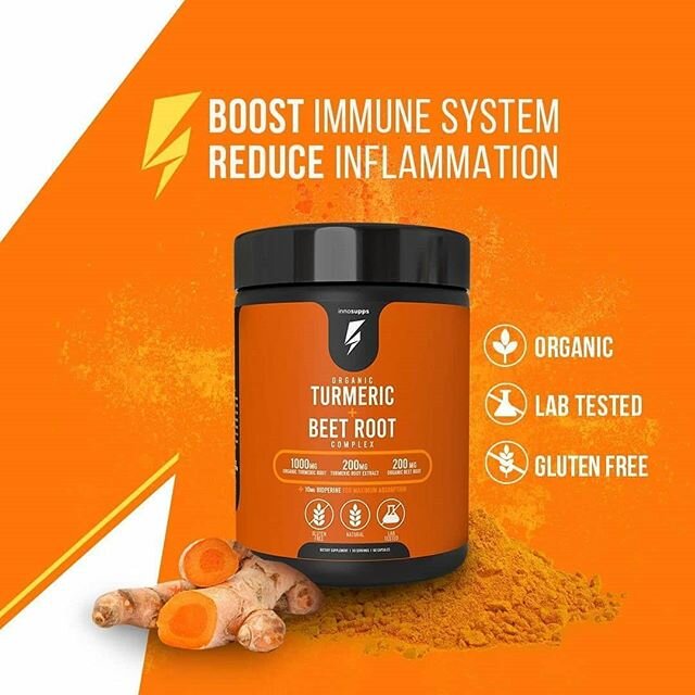 You know we only bring the best of the best at the Lab!
.
Did you know that 70% of your immune system comes from your gut health? Innosupps Turmeric + Beet Root Complex is the best of the best when it comes to antioxidants supplements that can improv