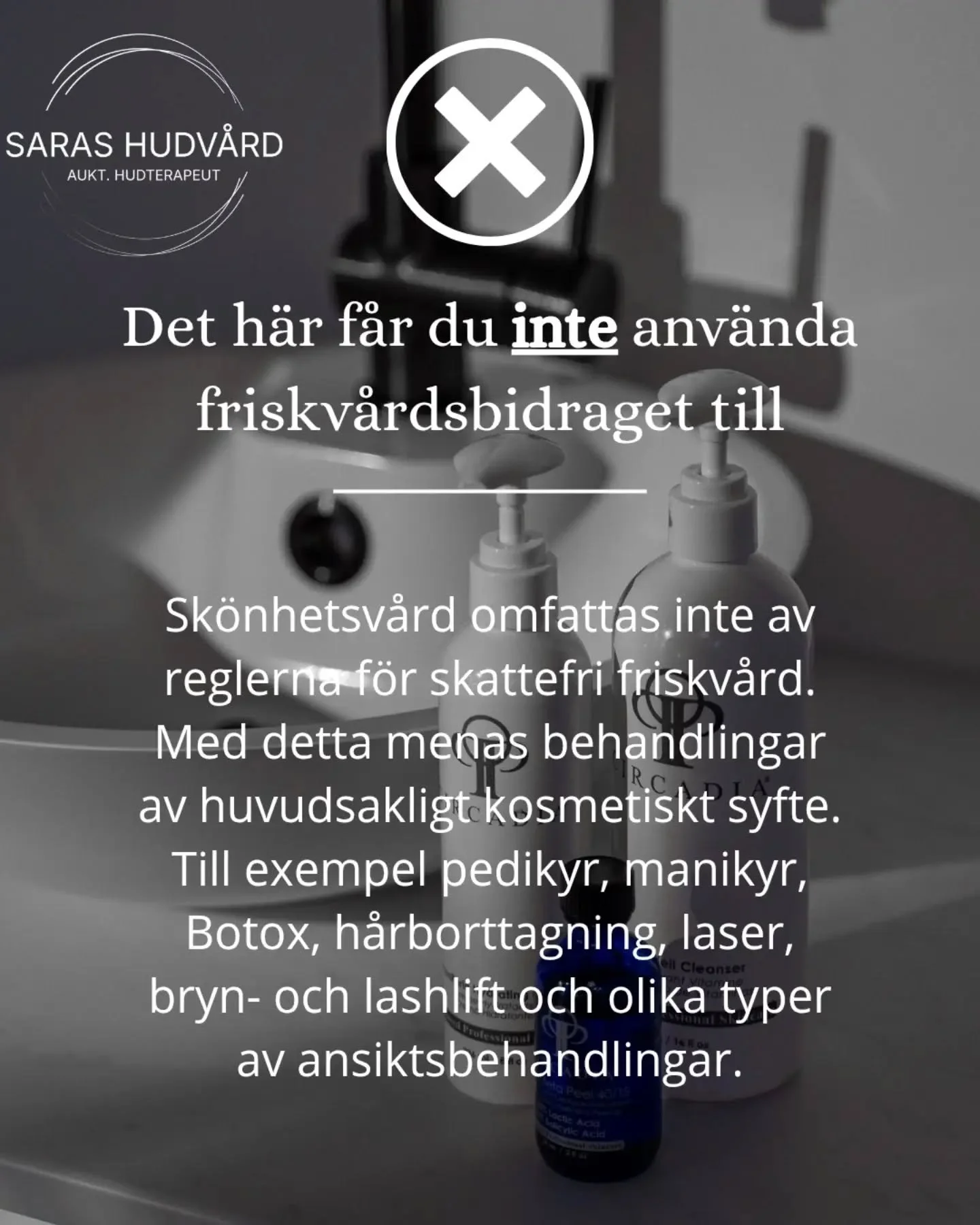 G&aring;ng p&aring; g&aring;ng f&aring;r vi fr&aring;gan om man inte kan f&aring; boka ansiktsbehandling eller lash lift och betala med Epassi. 

Svaret &auml;r nej!

Epassi g&auml;ller enbart till friskv&aring;rd. Ansiktsbehandling och lash lift r&a