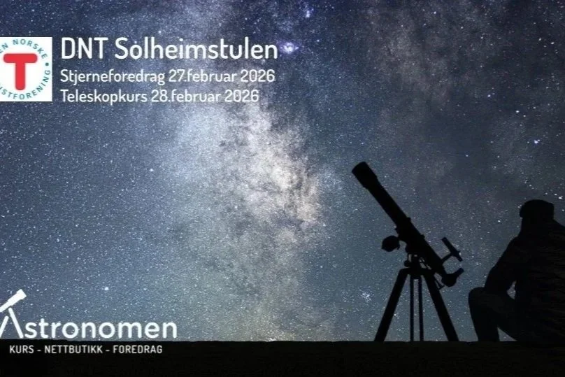 Astrohelg på DNT Solheimstulen 