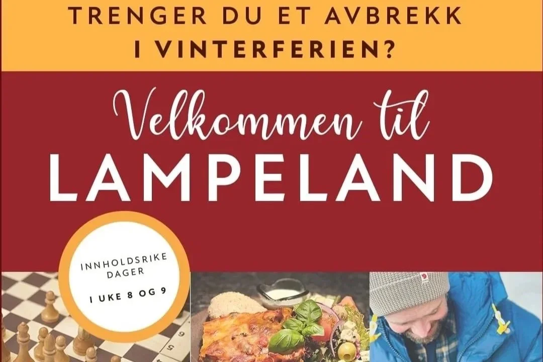 Vinterferieaktiviteter i Lampeland