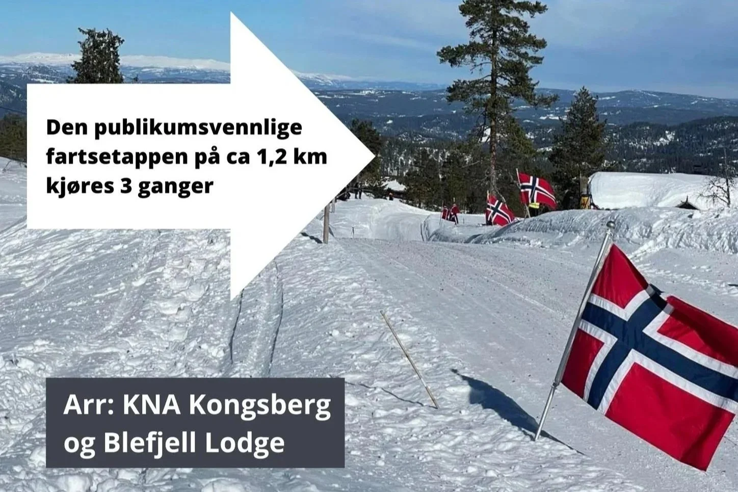 Blefjellsprinten rally ved Blefjell Logde