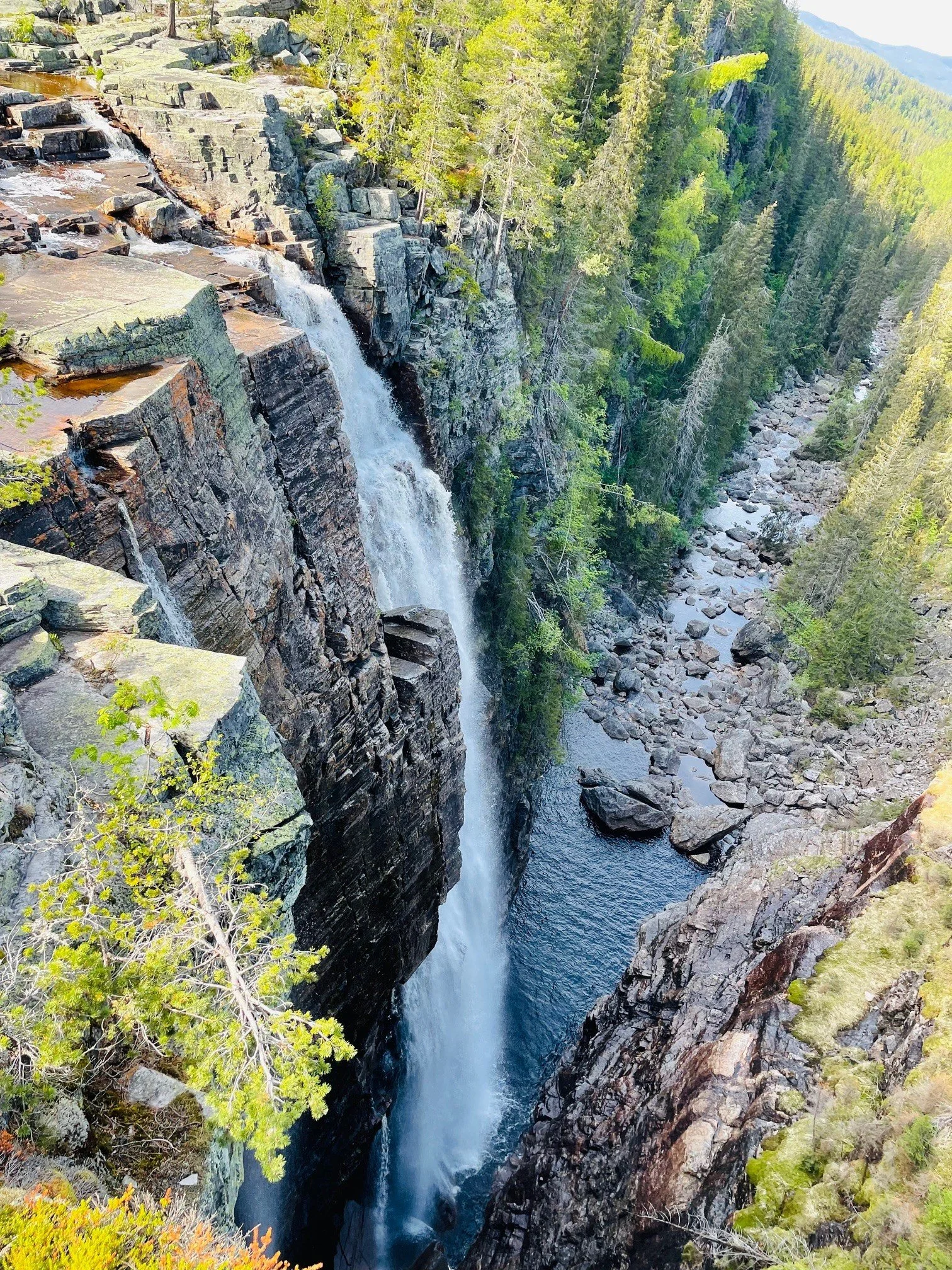 blefjell juvefossen_toppen av Juvefossen_Ola Fosshaug.jpg