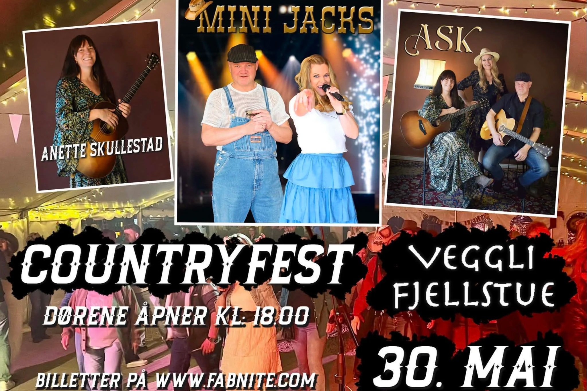 Countryfest på Veggli Fjellstue