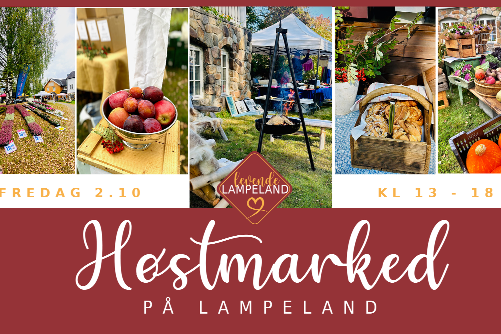 Høstmarked på Lampeland Hotell 