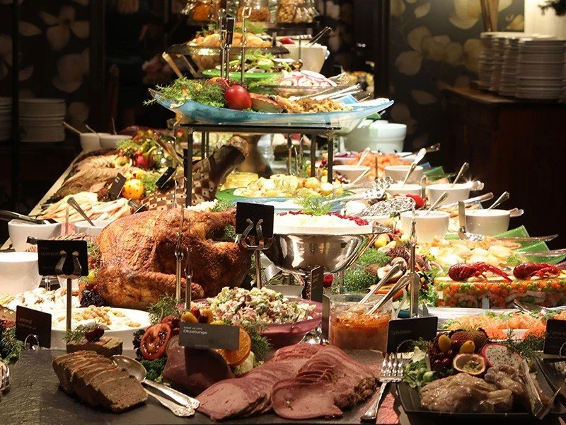 Julebuffet på Lampeland Hotell